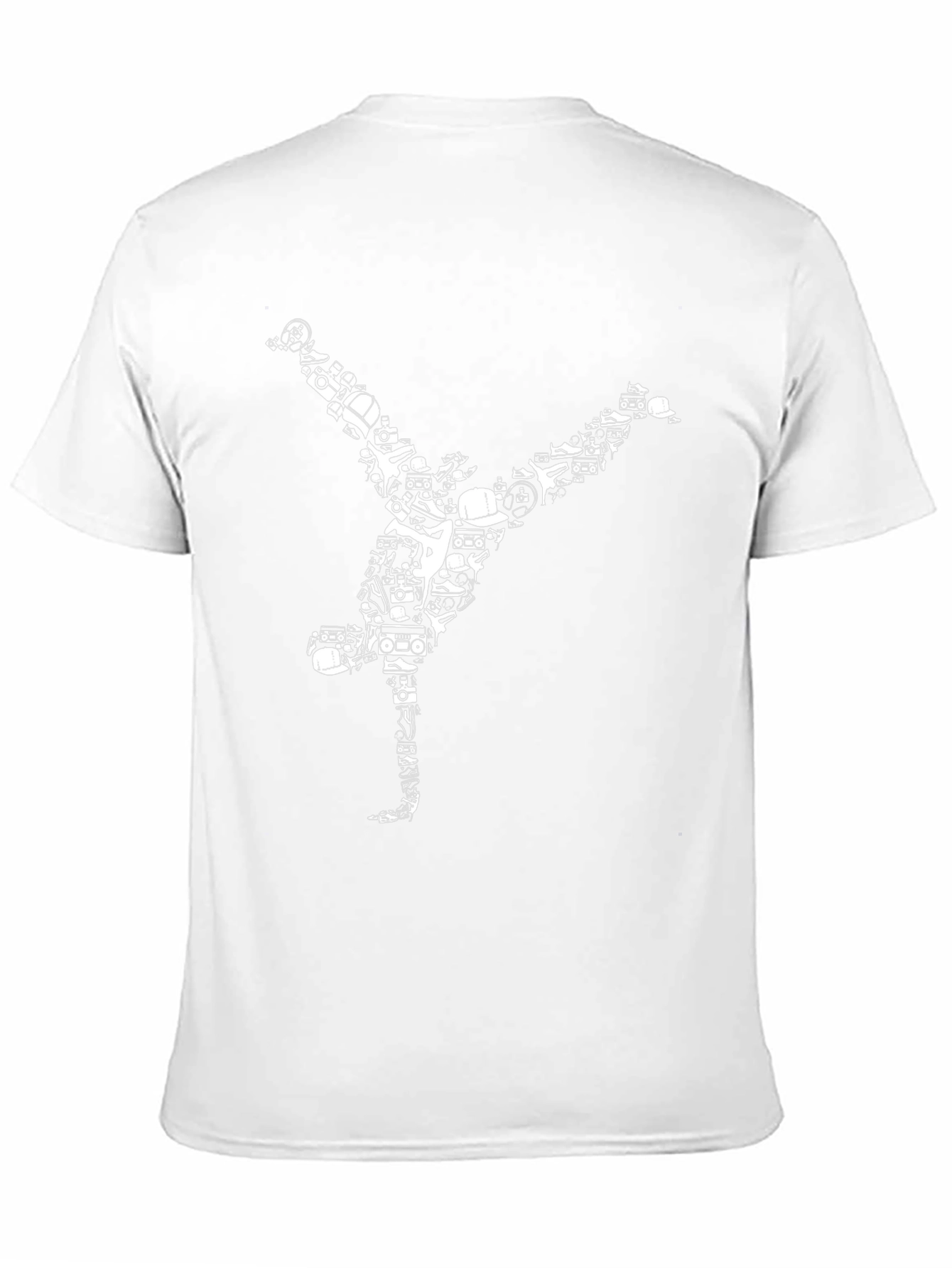 Hip Hop Handstand Tee - Unique Graphic Design