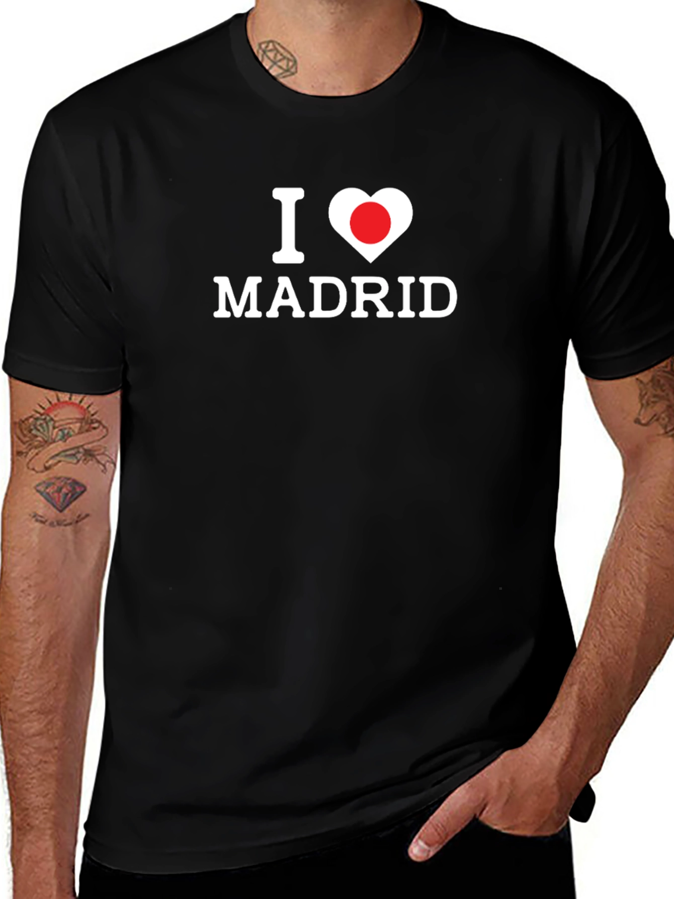 I Love Madrid T-Shirt - Graphic Tee