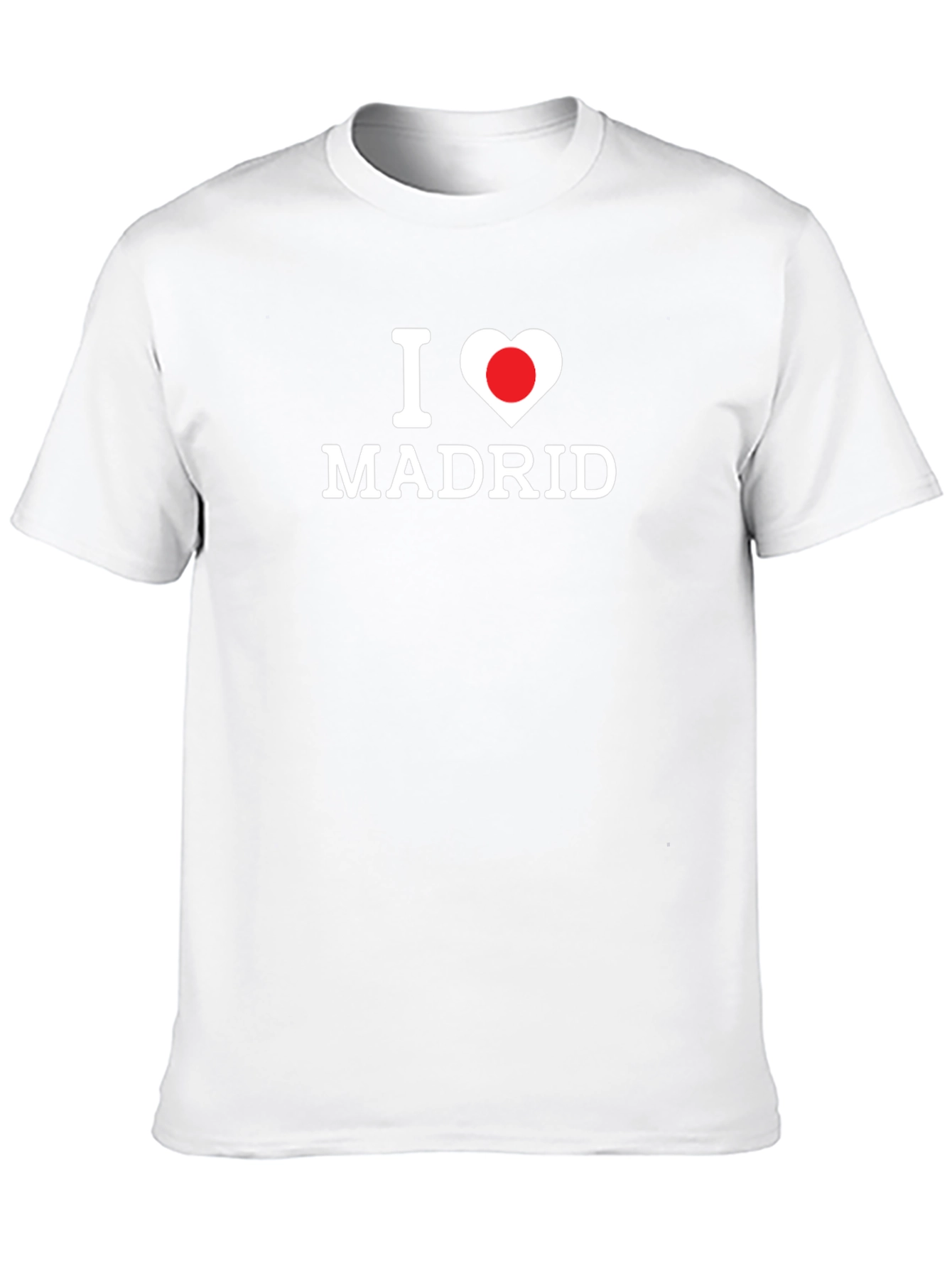 I Love Madrid T-Shirt - Graphic Tee