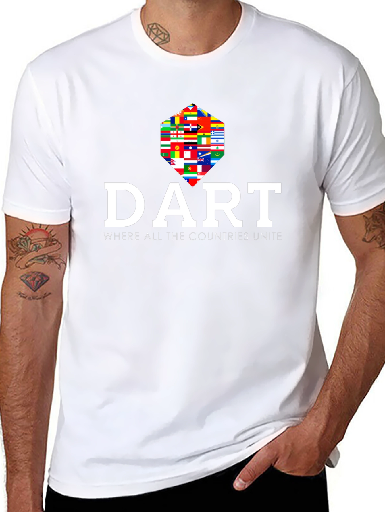 DART Unite Countries T-Shirt - Global Harmony Tee