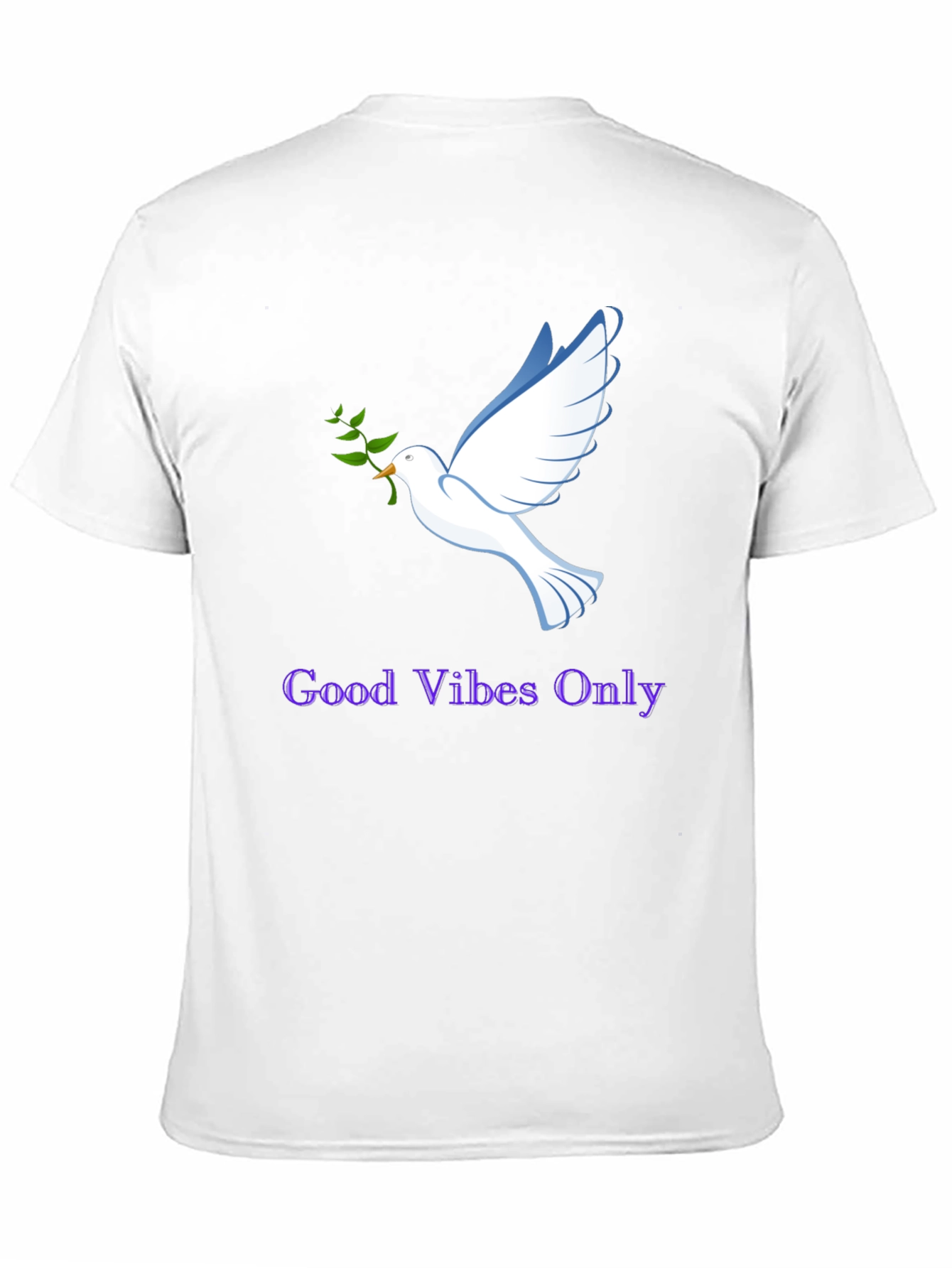 Good Vibes Only Dove Graphic Tee - Unisex