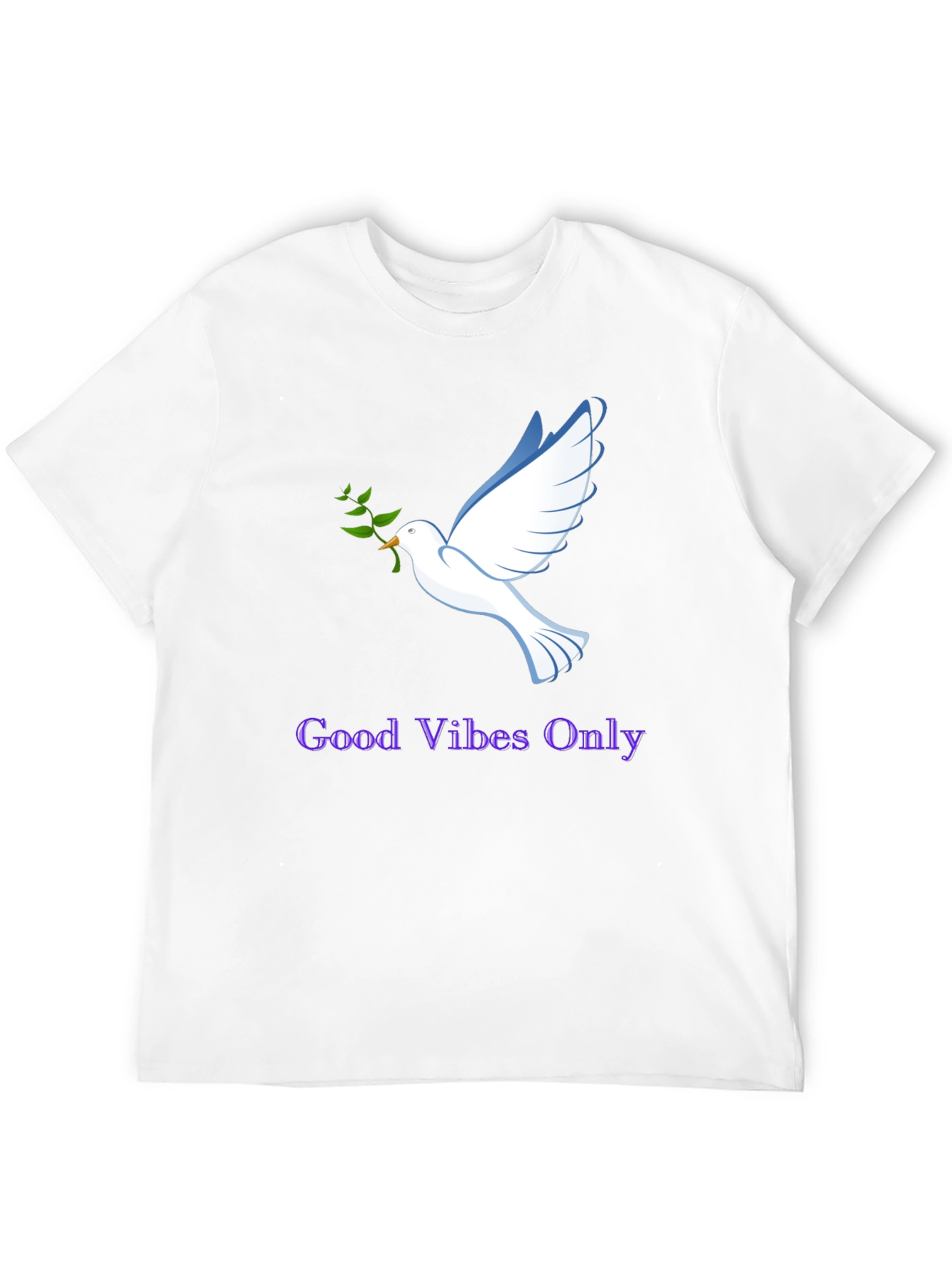 Good Vibes Only Dove Graphic Tee - Unisex