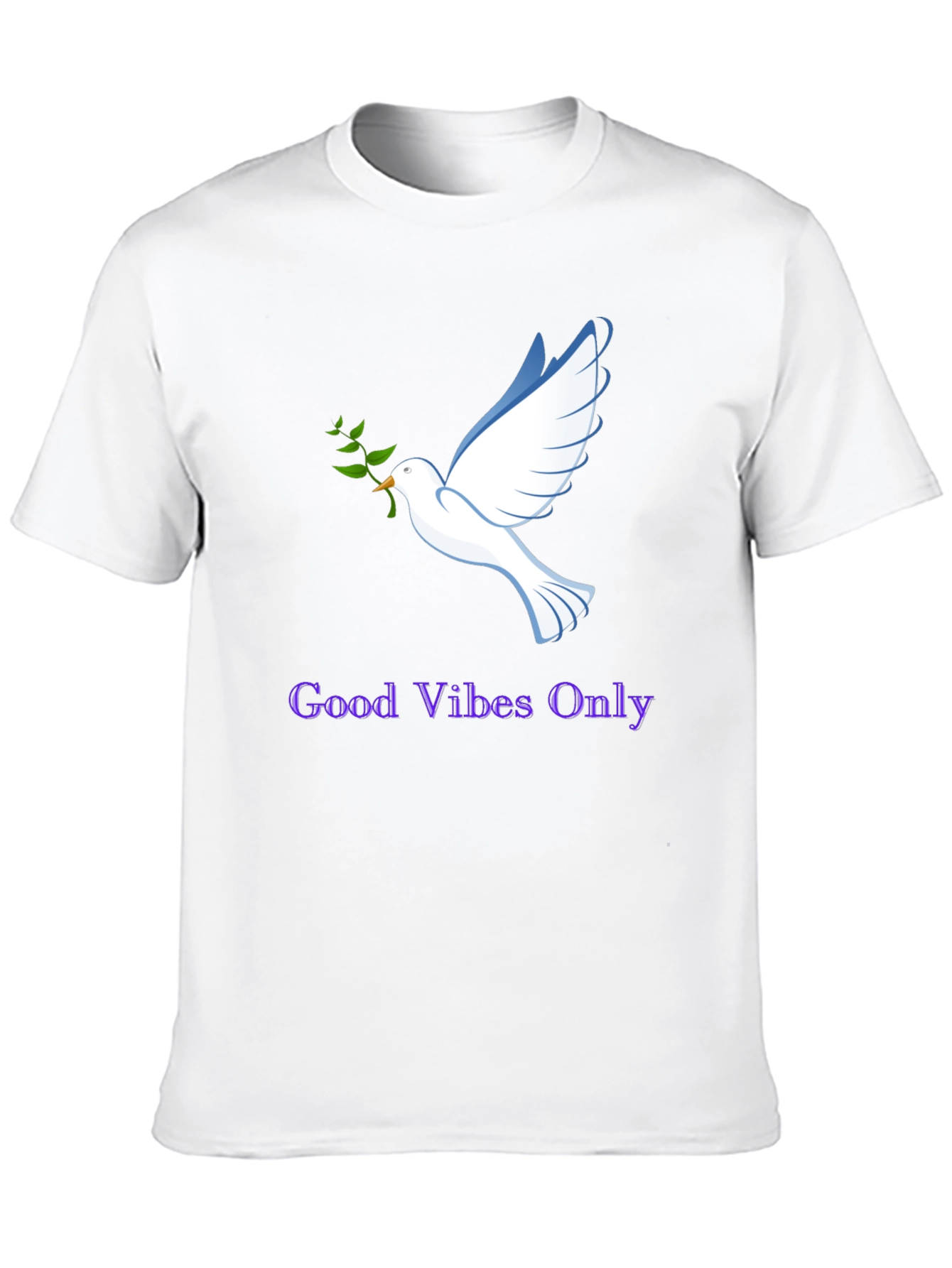 Good Vibes Only Dove Graphic Tee - Unisex