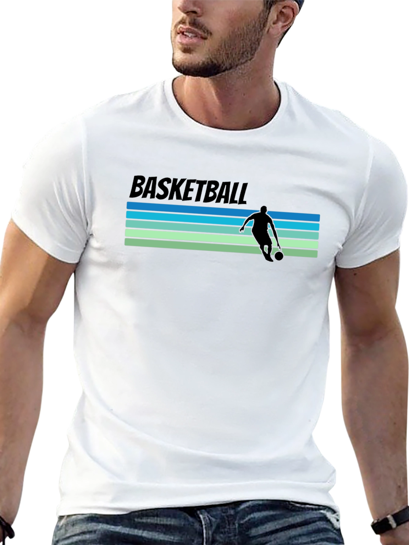 Basketball Retro Style T-Shirt