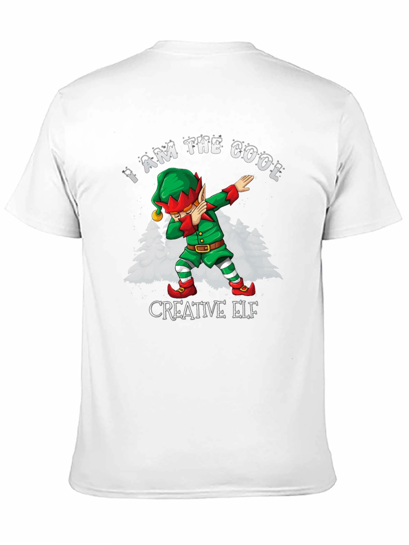 Cool Creative Elf Christmas T-Shirt