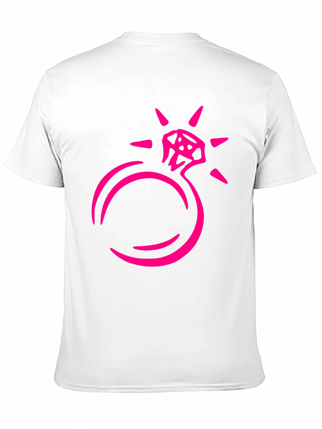 Diamond Ring Graphic Tee - Black