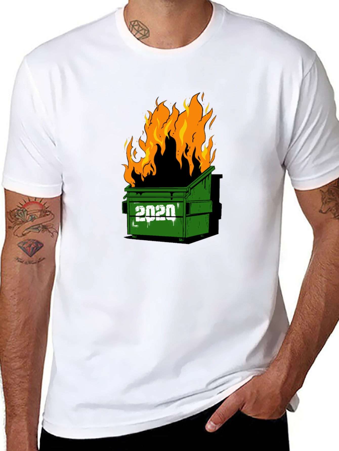 Dumpster Fire 2020 Graphic Tee