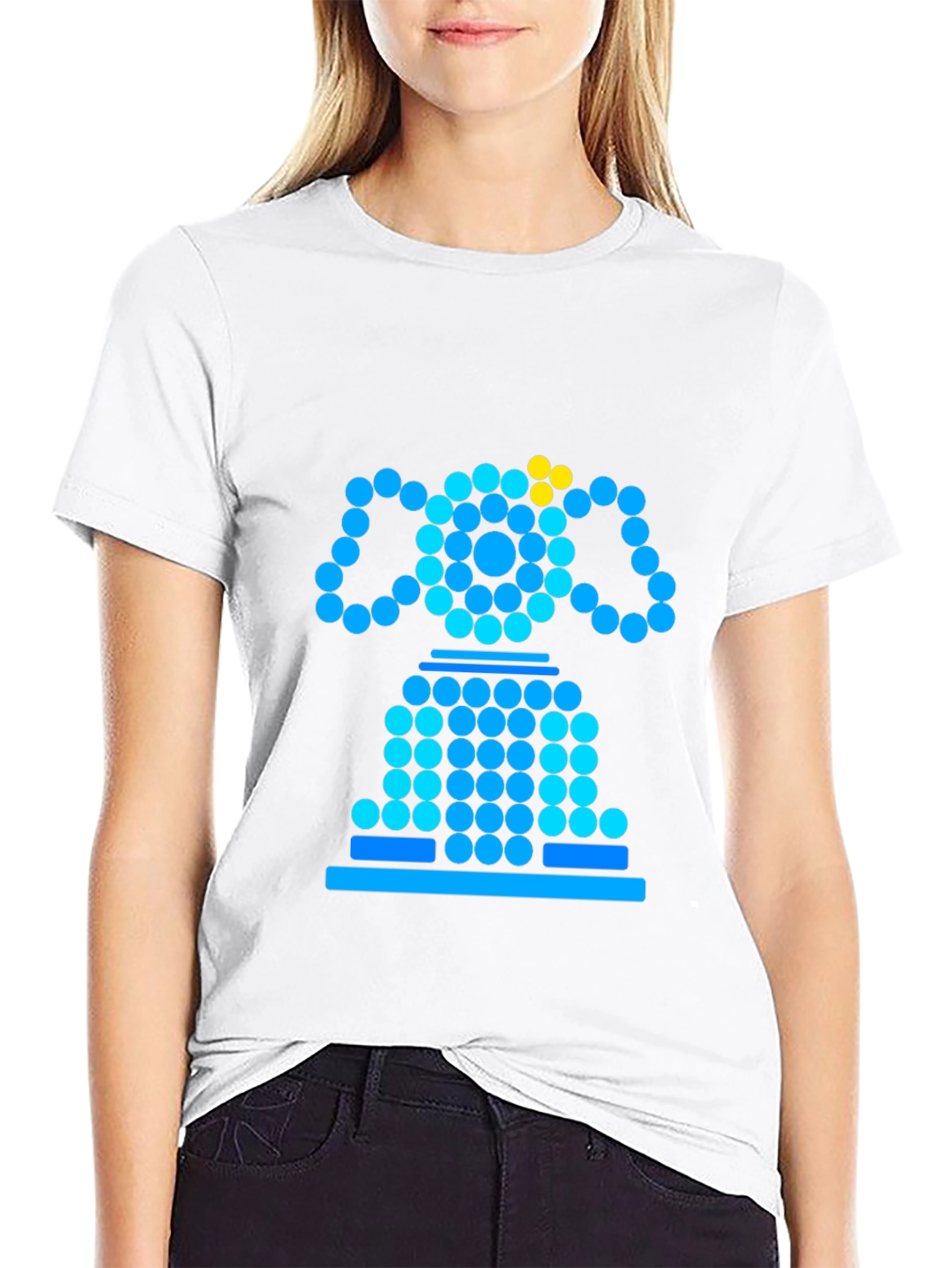 Retro Robot T-Shirt - Graphic Tee