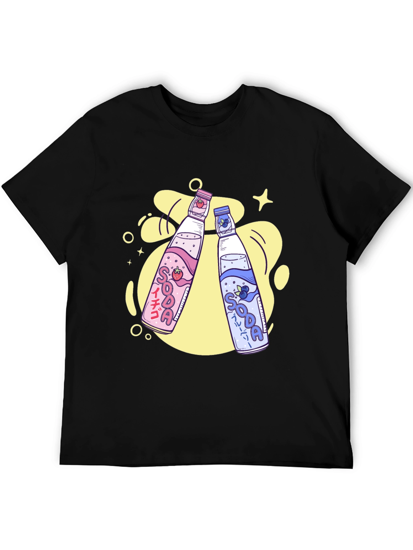 Kawaii Soda Pop Graphic Tee - Unisex