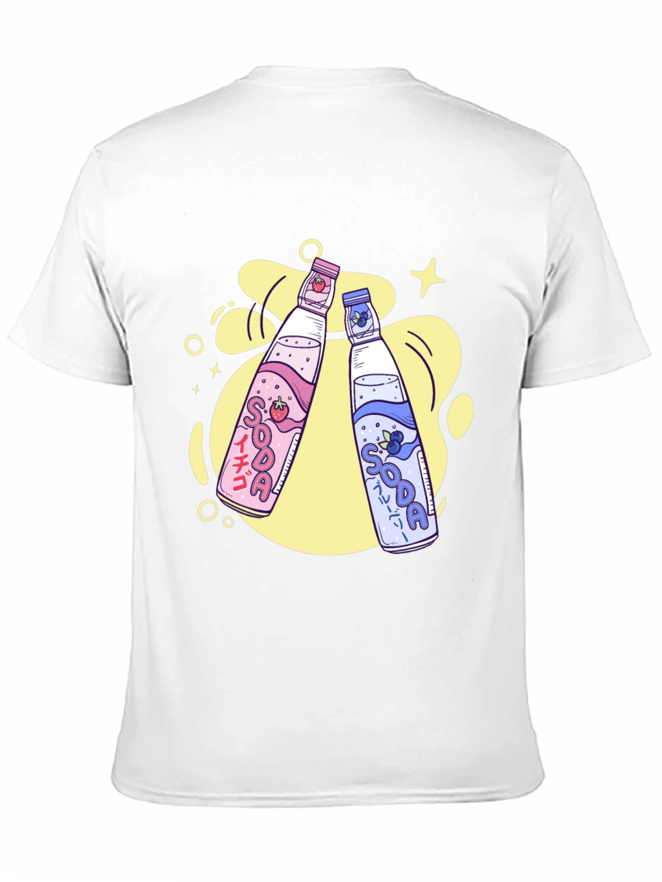 Kawaii Soda Pop Graphic Tee - Unisex