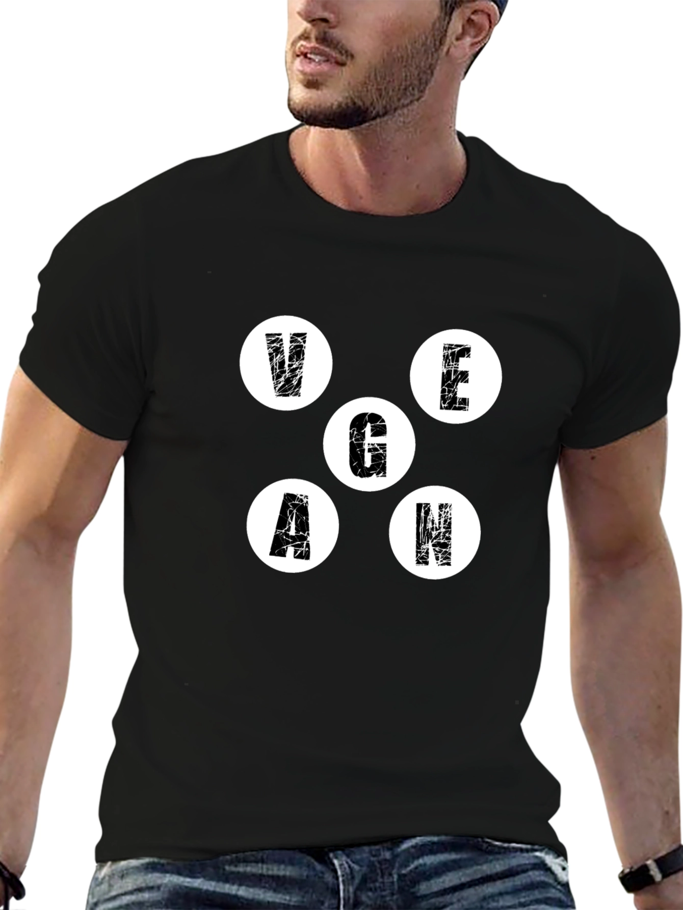Vegan Black T-Shirt