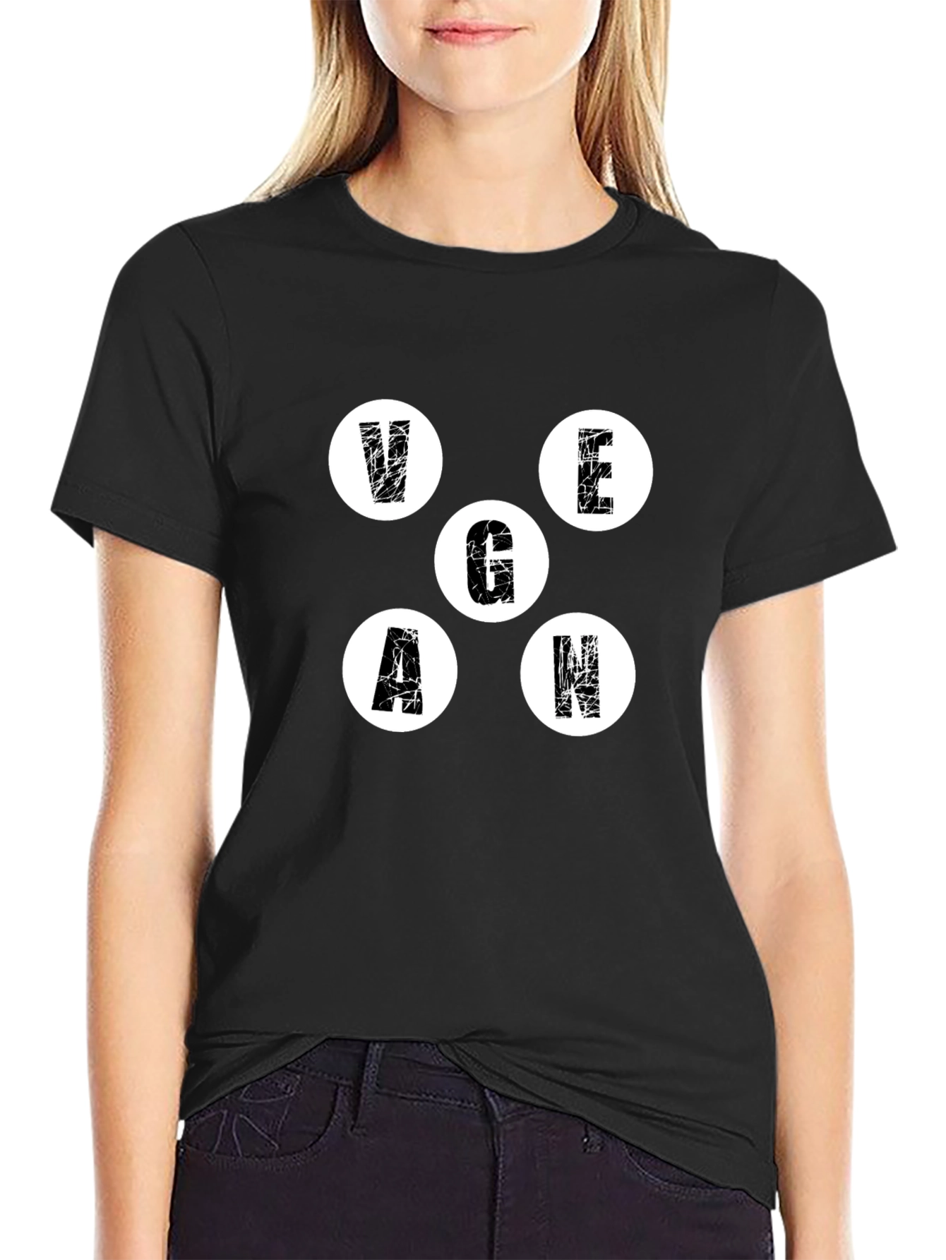 Vegan Black T-Shirt