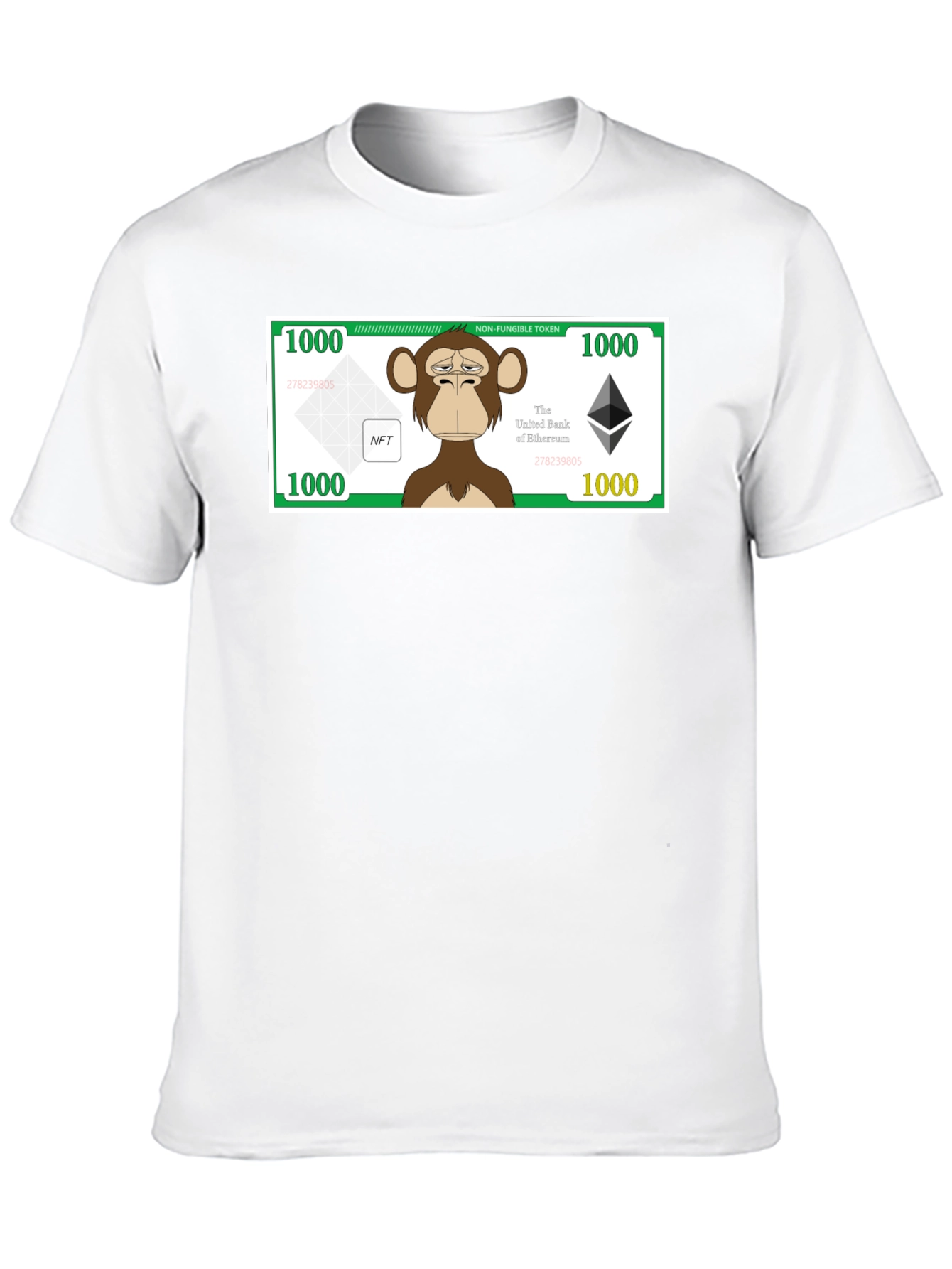 NFT Bored Ape Funny Money T-Shirt