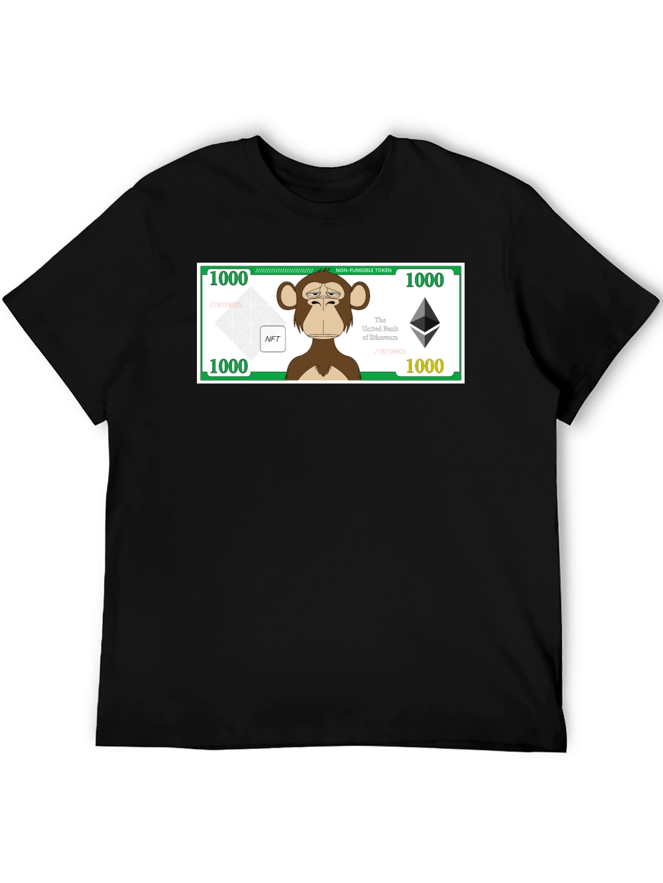 NFT Bored Ape Funny Money T-Shirt