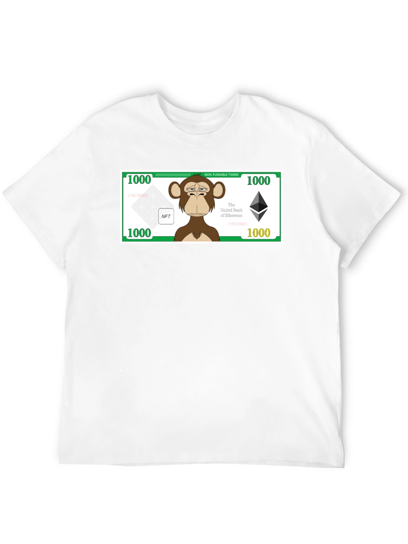NFT Bored Ape Funny Money T-Shirt