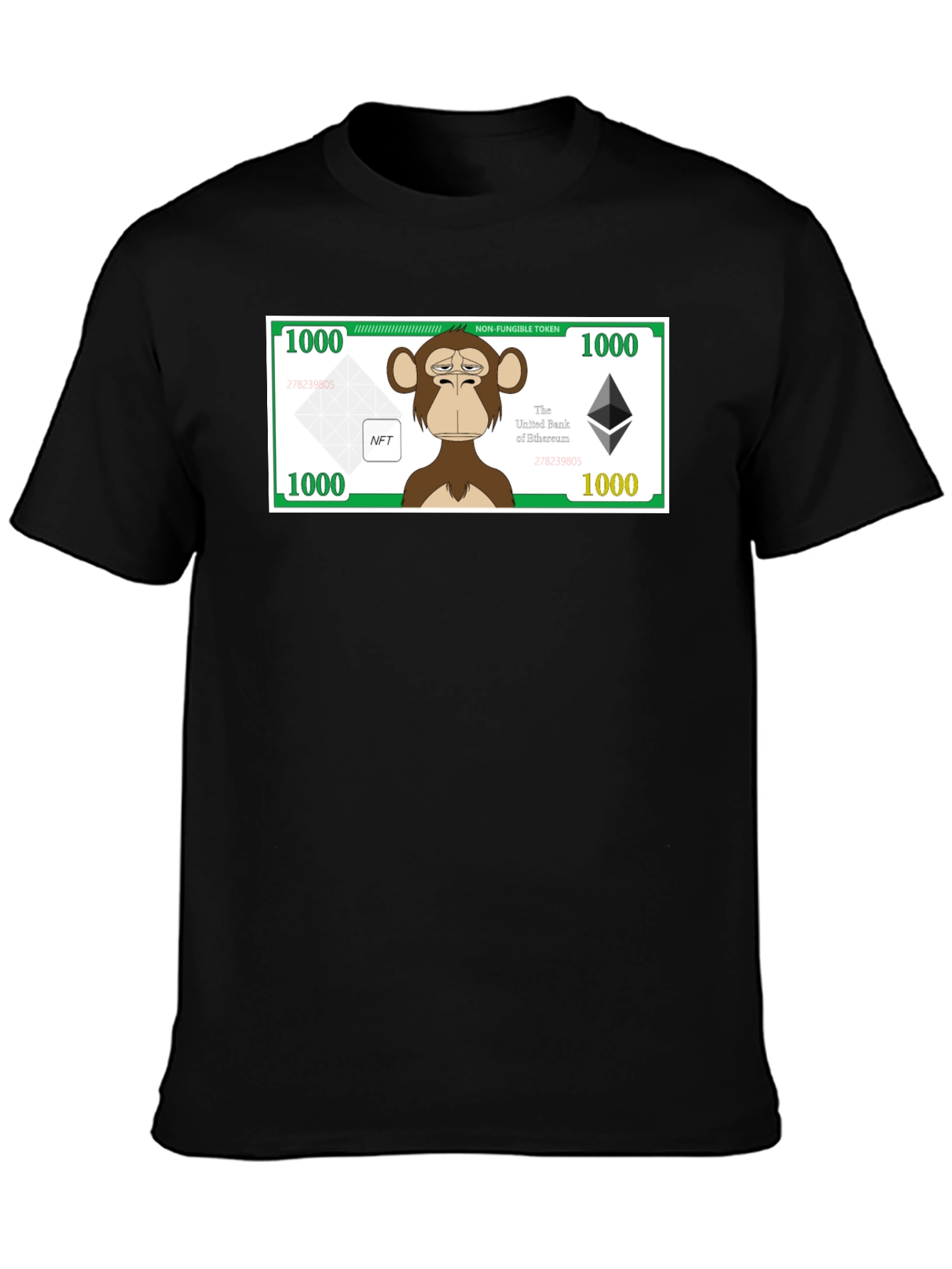 NFT Bored Ape Funny Money T-Shirt