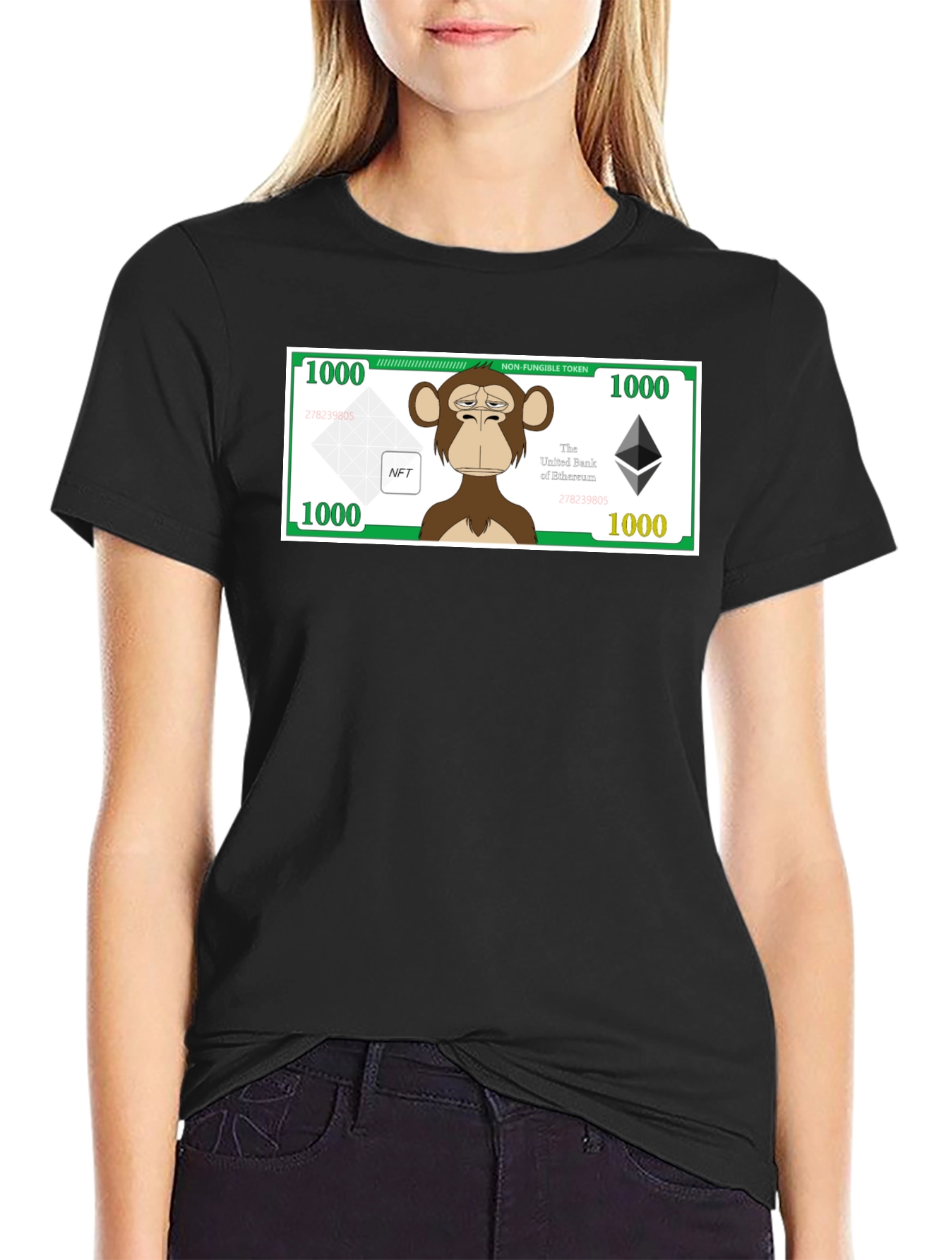 NFT Bored Ape Funny Money T-Shirt