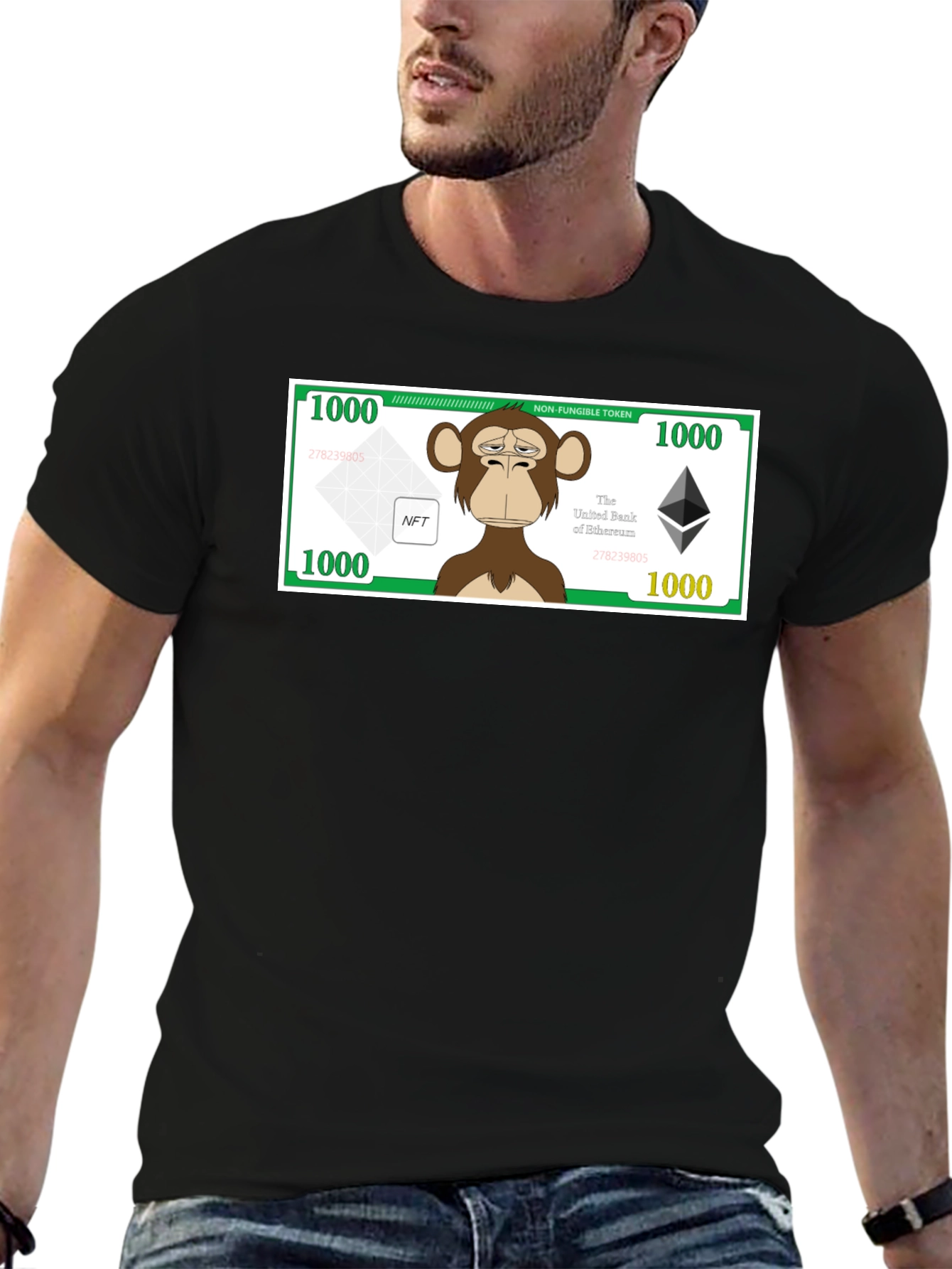 NFT Bored Ape Funny Money T-Shirt