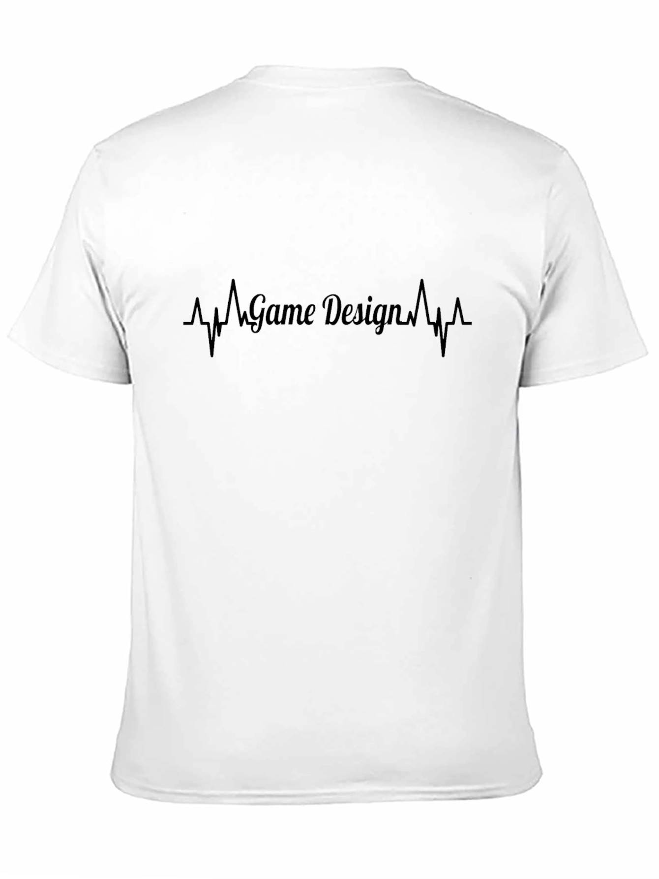 Game Design Heartbeat T-Shirt - Black