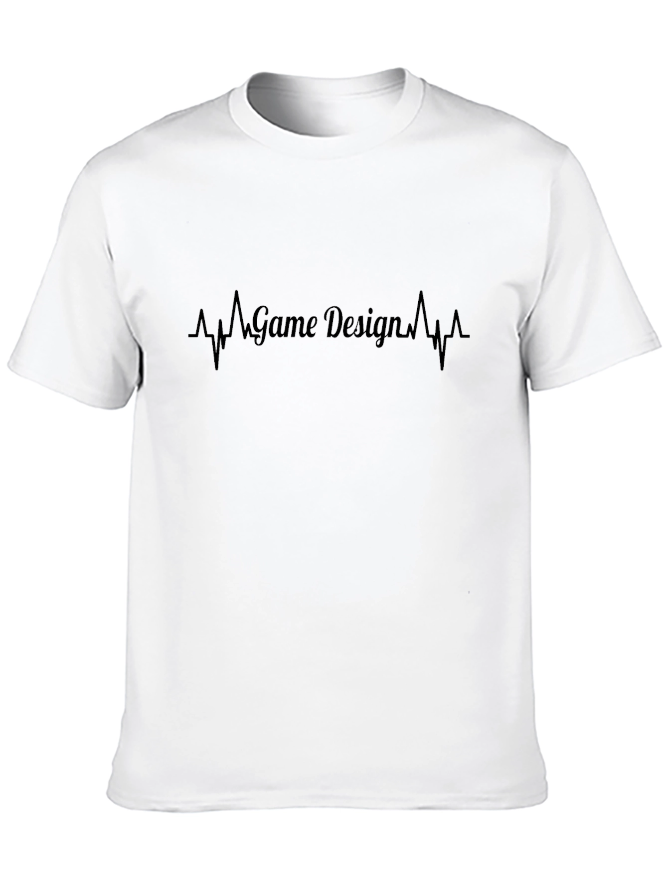 Game Design Heartbeat T-Shirt - Black
