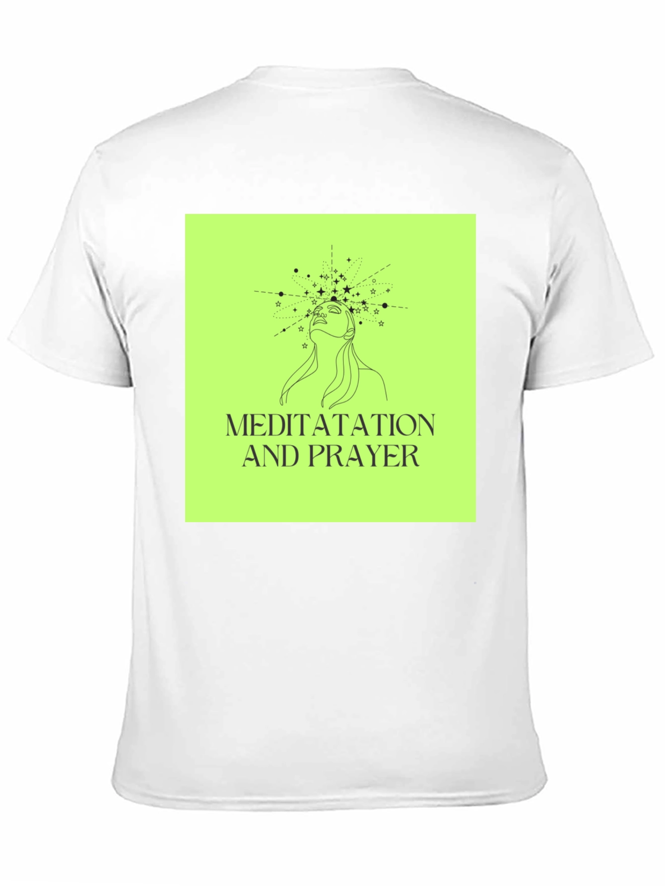 Meditatation and Prayer T-Shirt Spiritual Design