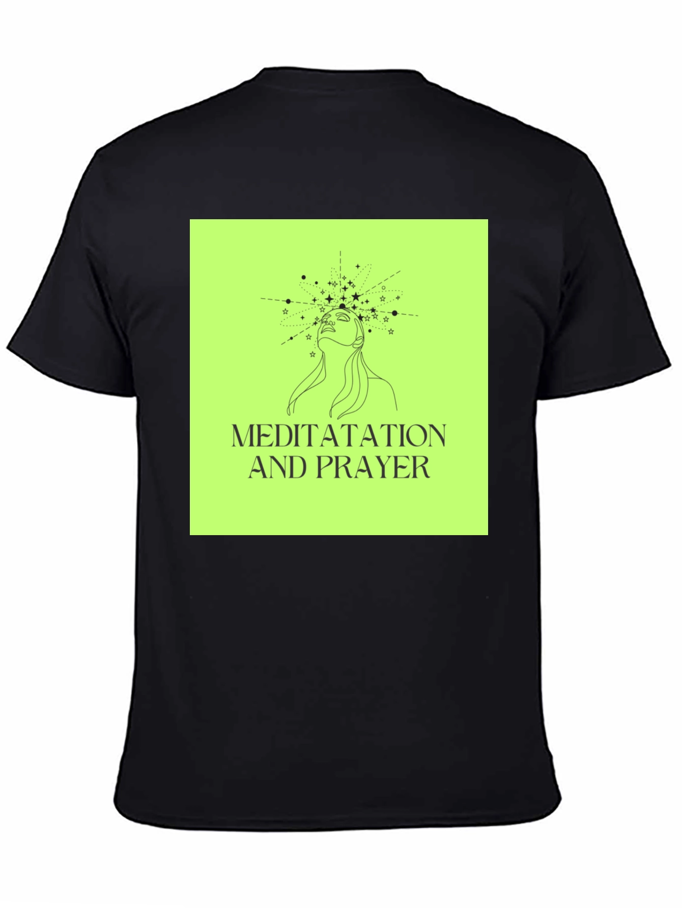 Meditatation and Prayer T-Shirt Spiritual Design
