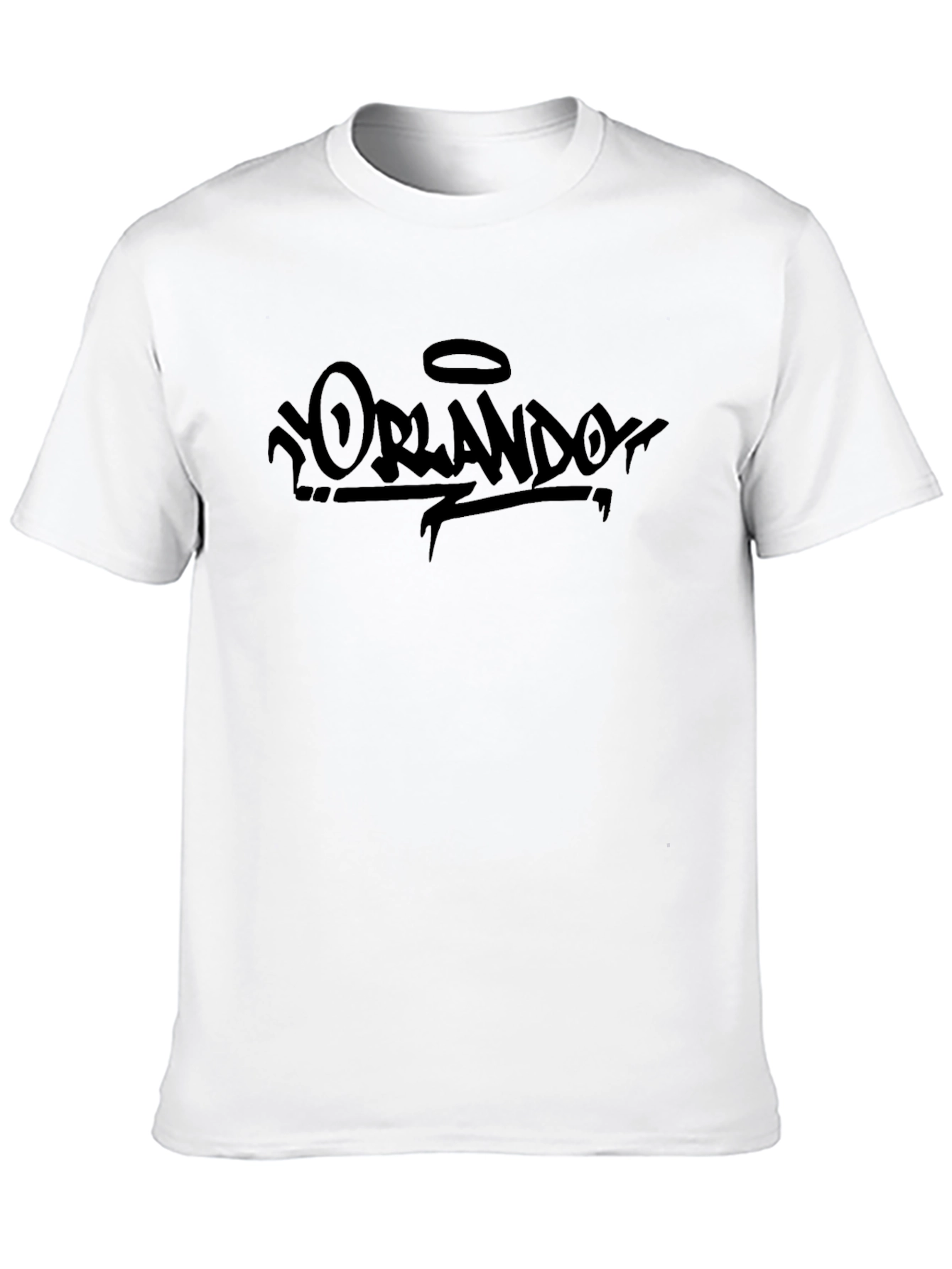 Orlando Graphic Black T-Shirt