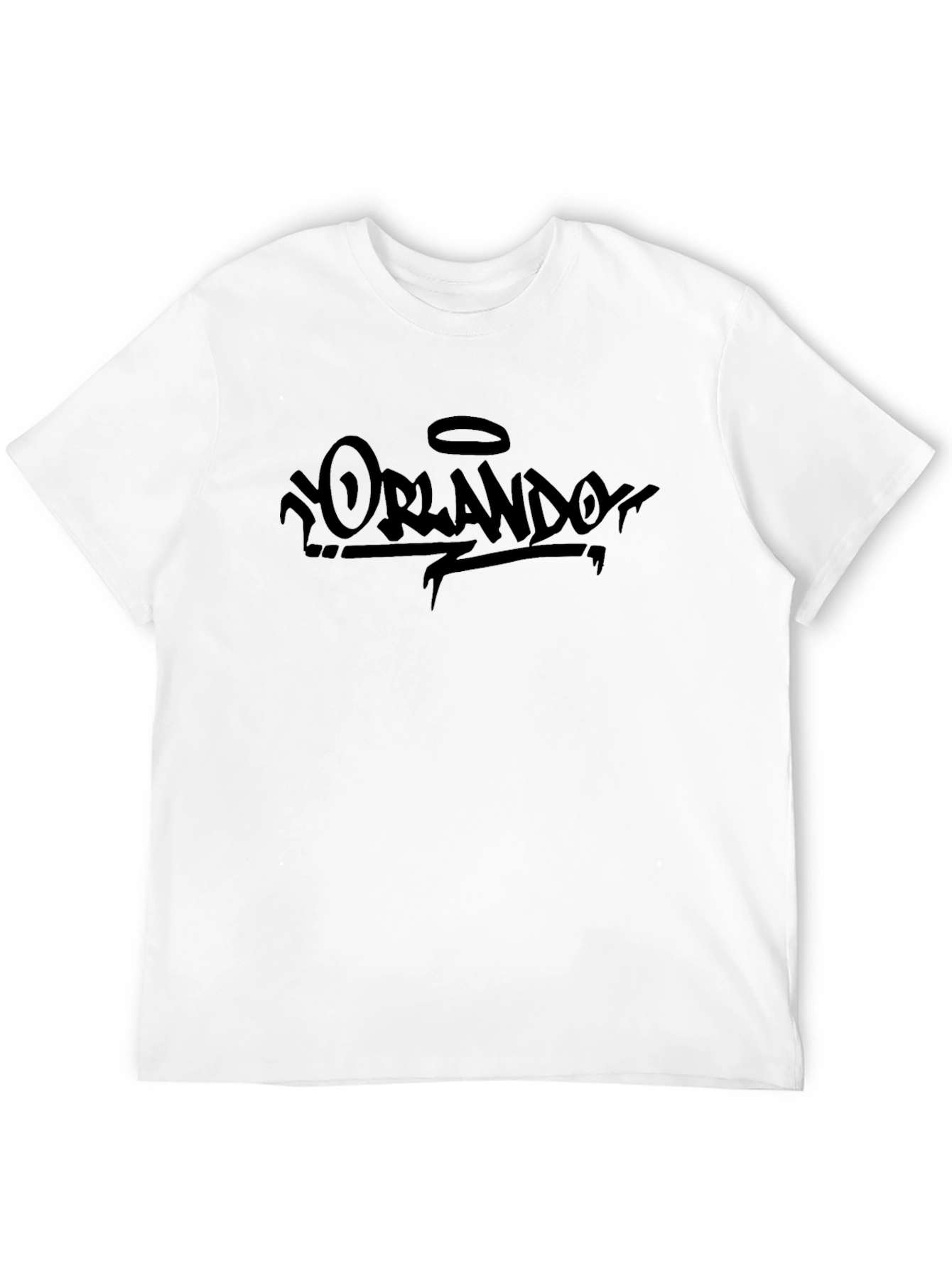 Orlando Graphic Black T-Shirt