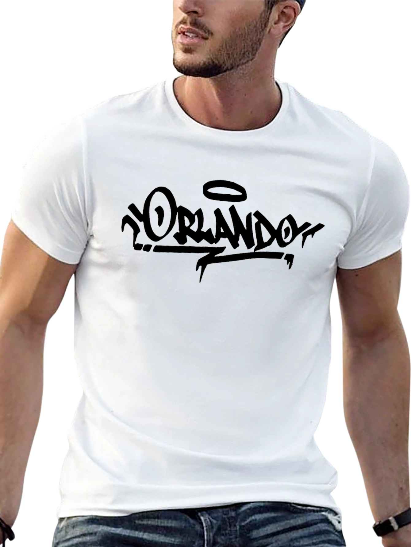 Orlando Graphic Black T-Shirt