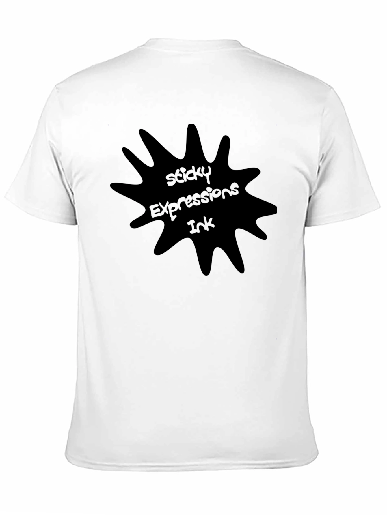 Sticky Expressions Ink Black Graphic Tee