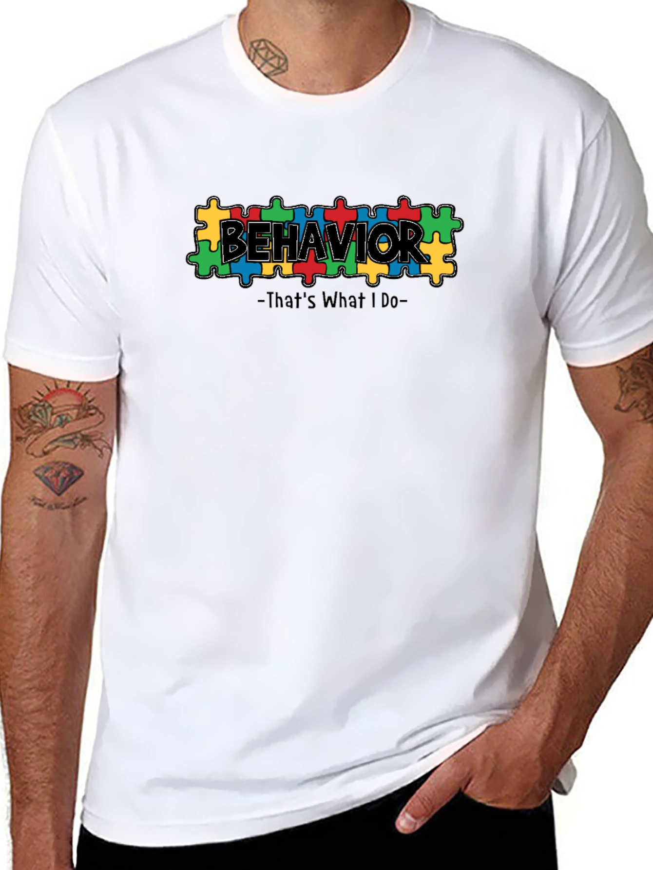 Autism Awareness Puzzle Behavior T-Shirt