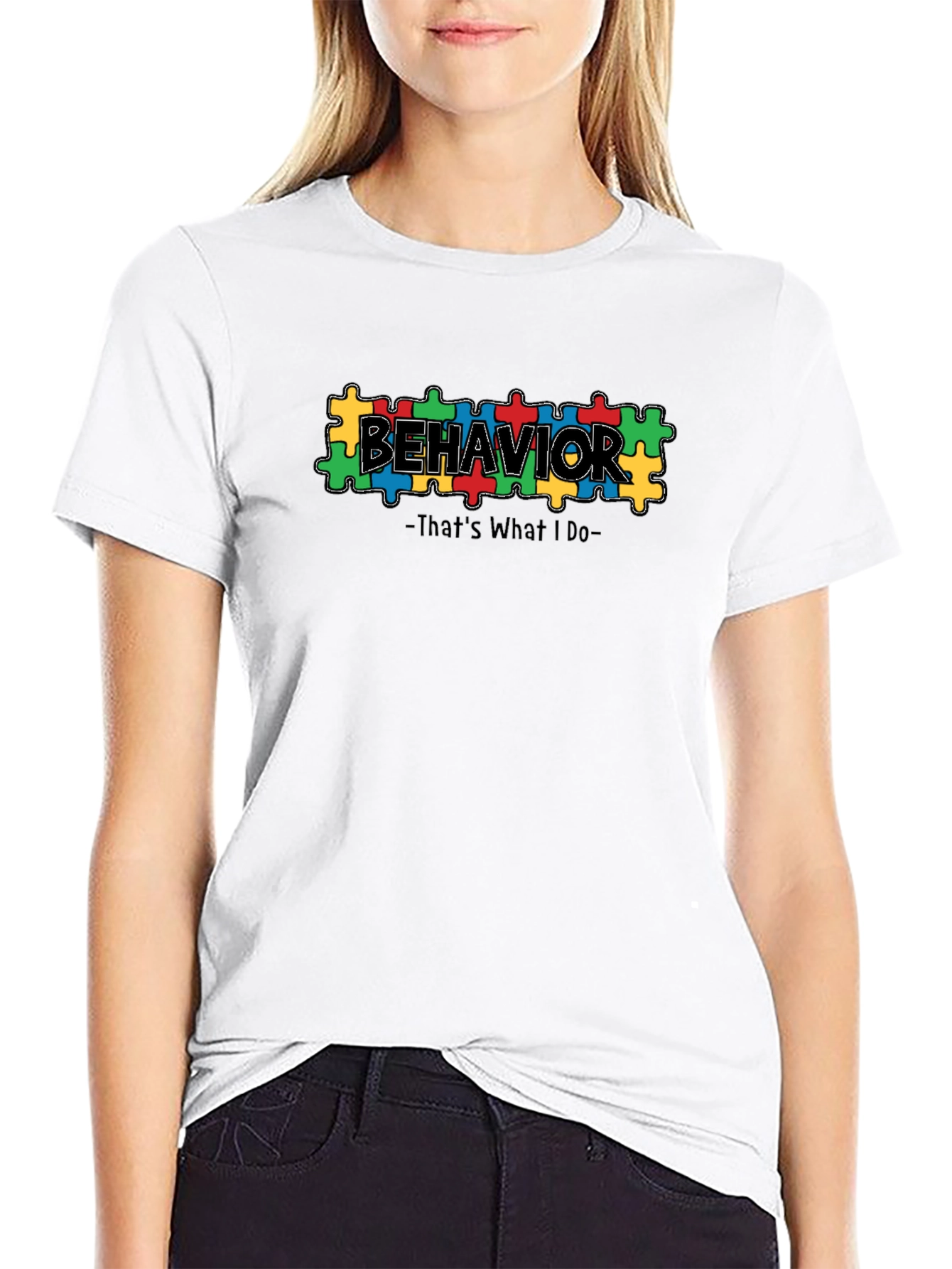 Autism Awareness Puzzle Behavior T-Shirt