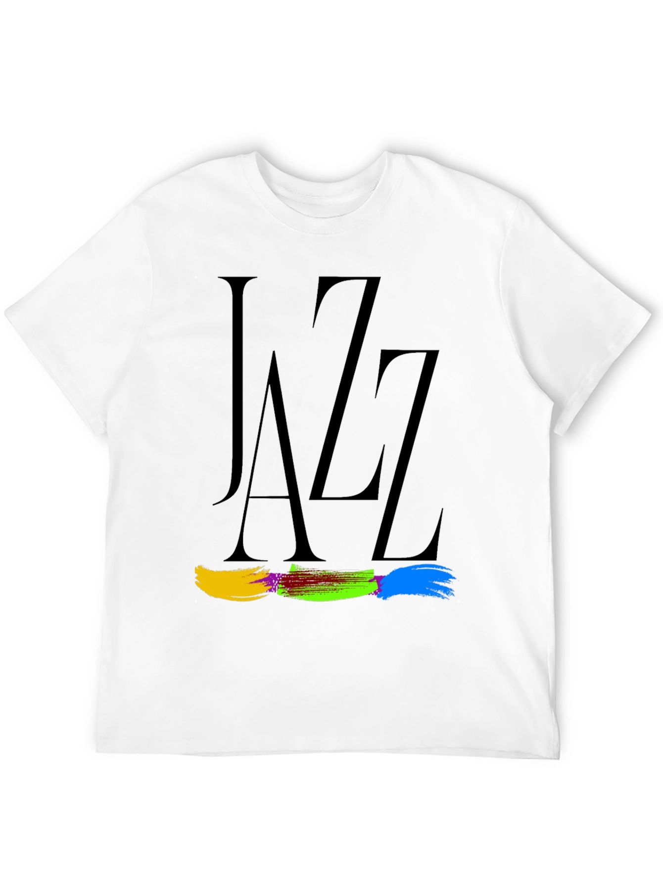 Jazz Typography Graphic Tee - Classic Style