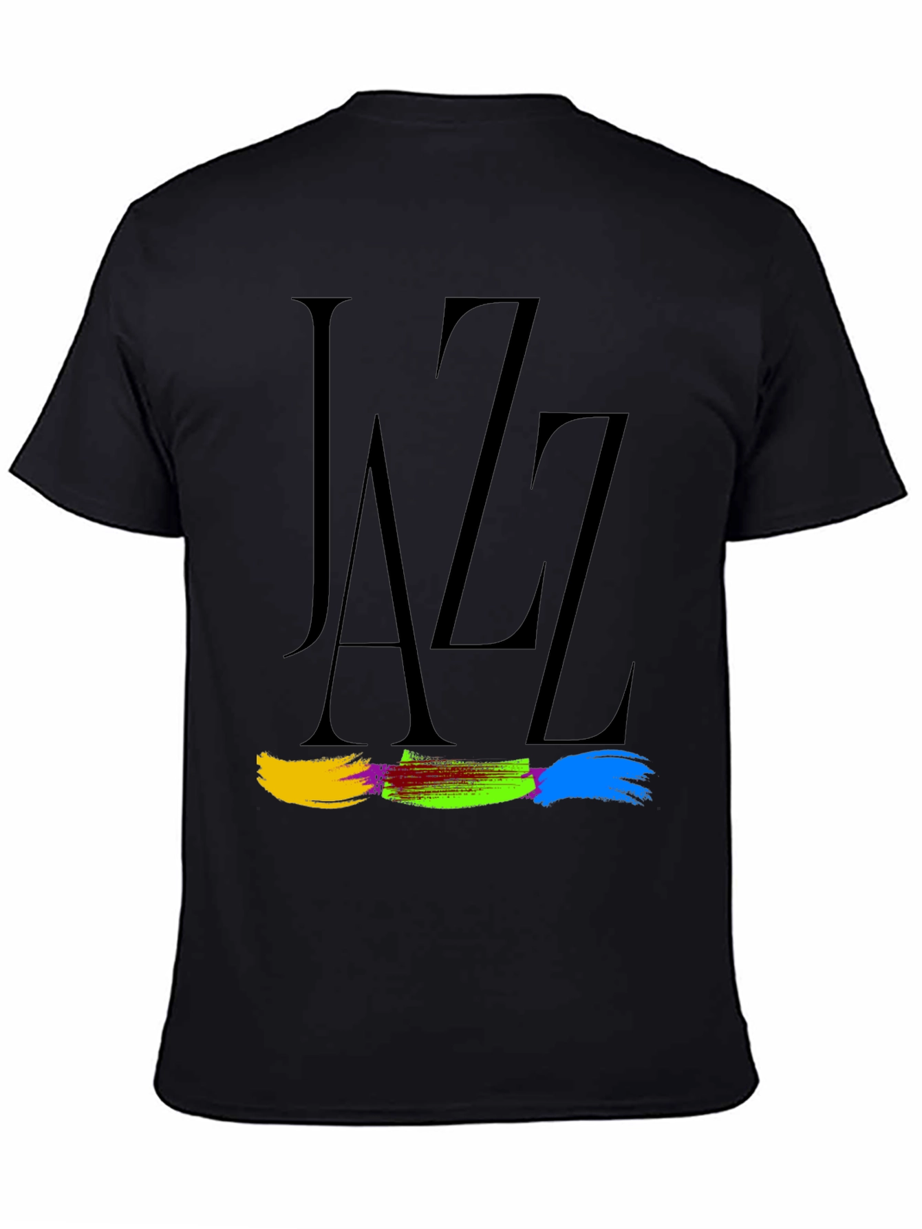 Jazz Typography Graphic Tee - Classic Style