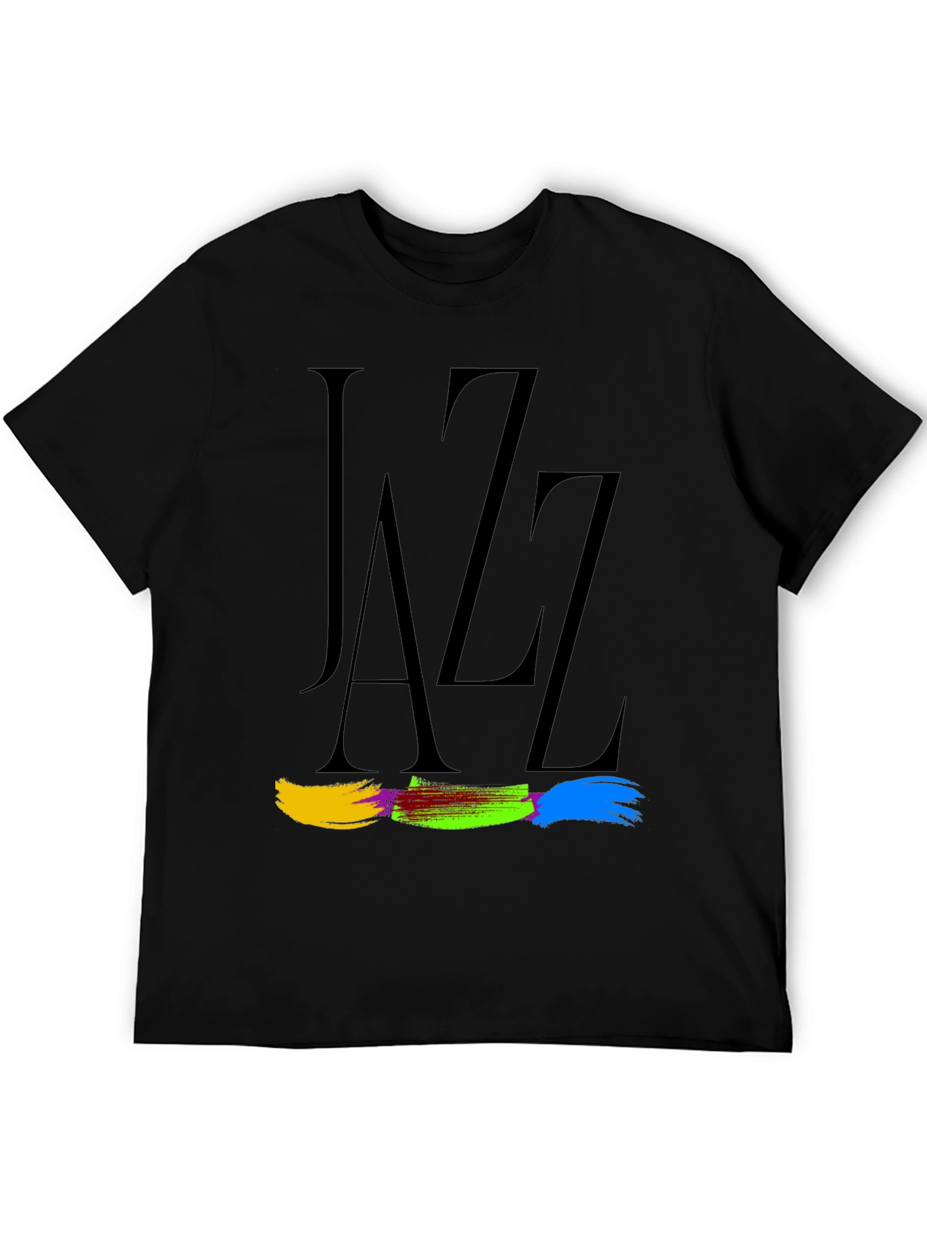 Jazz Typography Graphic Tee - Classic Style