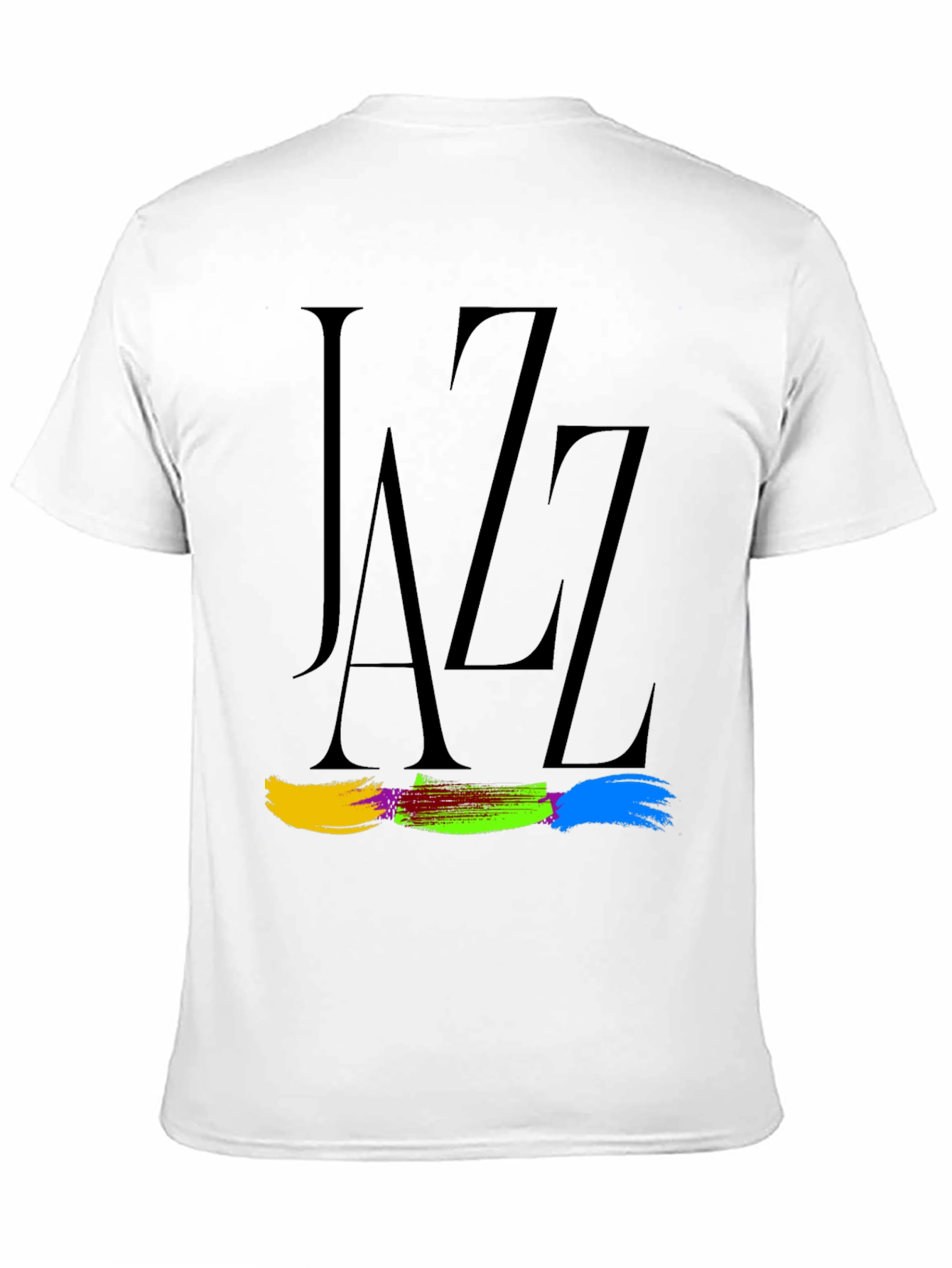 Jazz Typography Graphic Tee - Classic Style