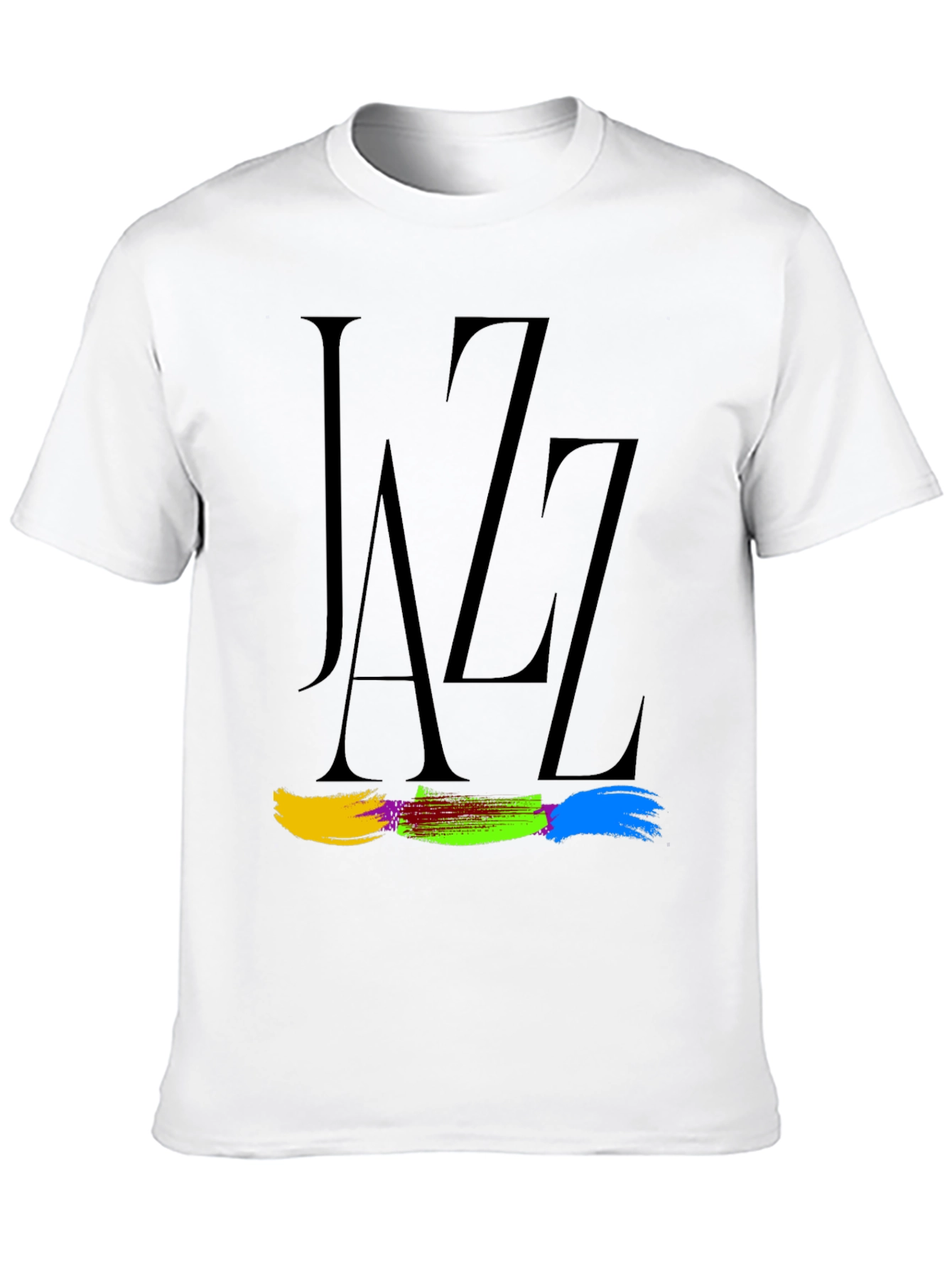 Jazz Typography Graphic Tee - Classic Style