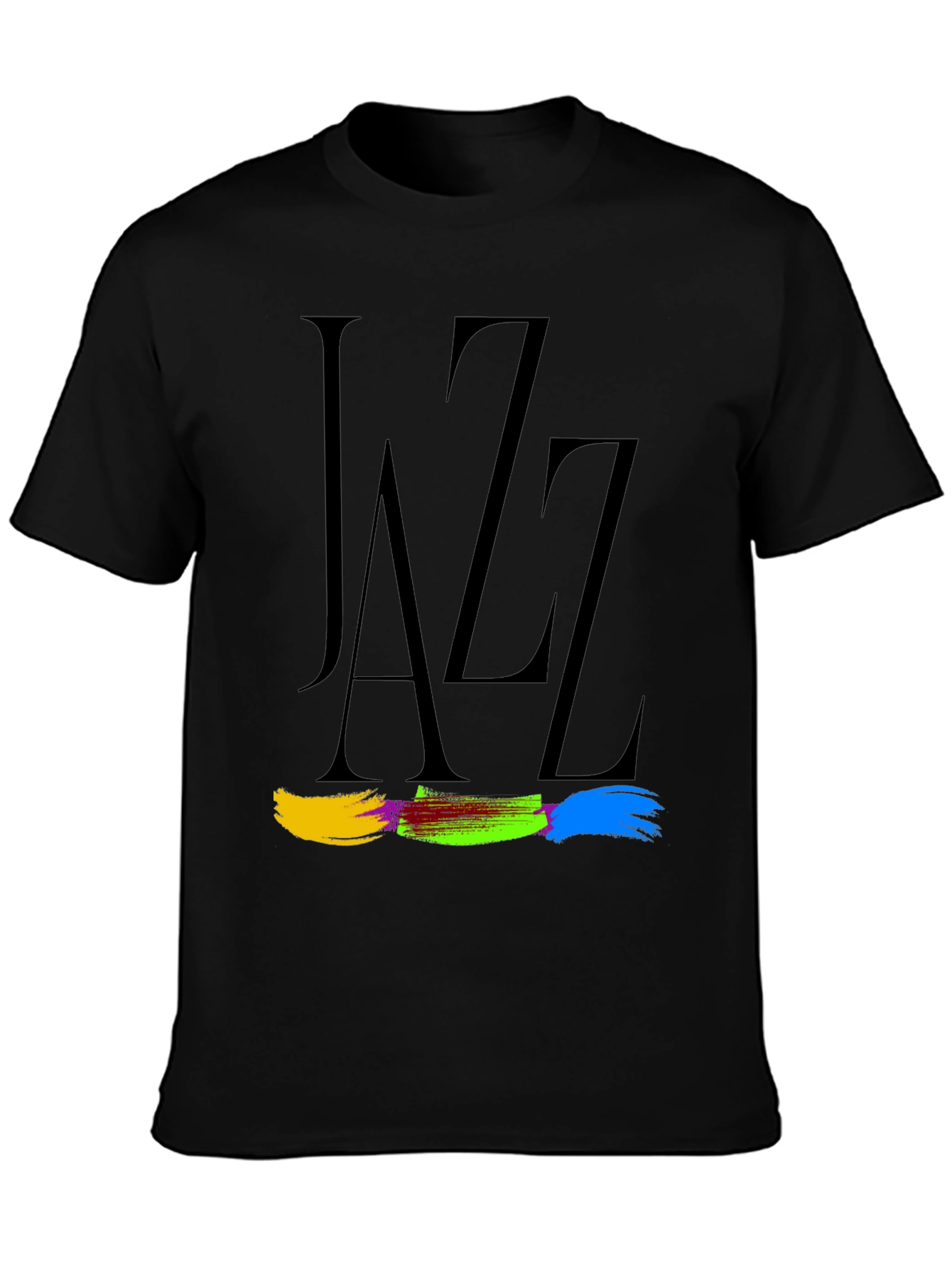 Jazz Typography Graphic Tee - Classic Style