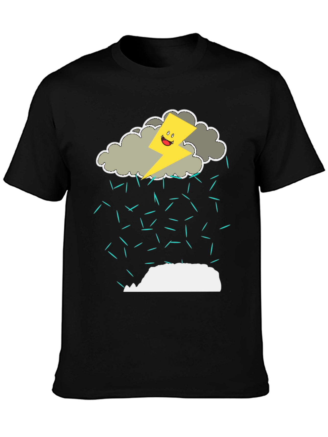 Funny Thunderstorm Graphic T-Shirt