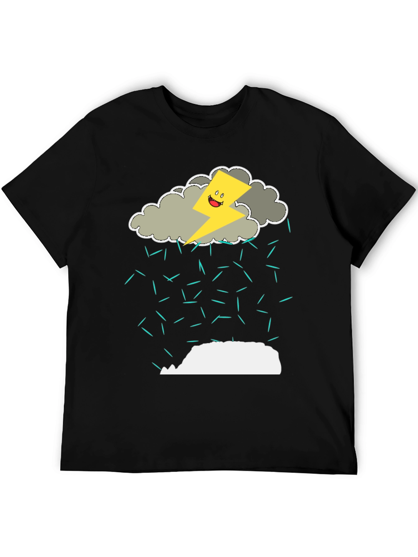 Funny Thunderstorm Graphic T-Shirt
