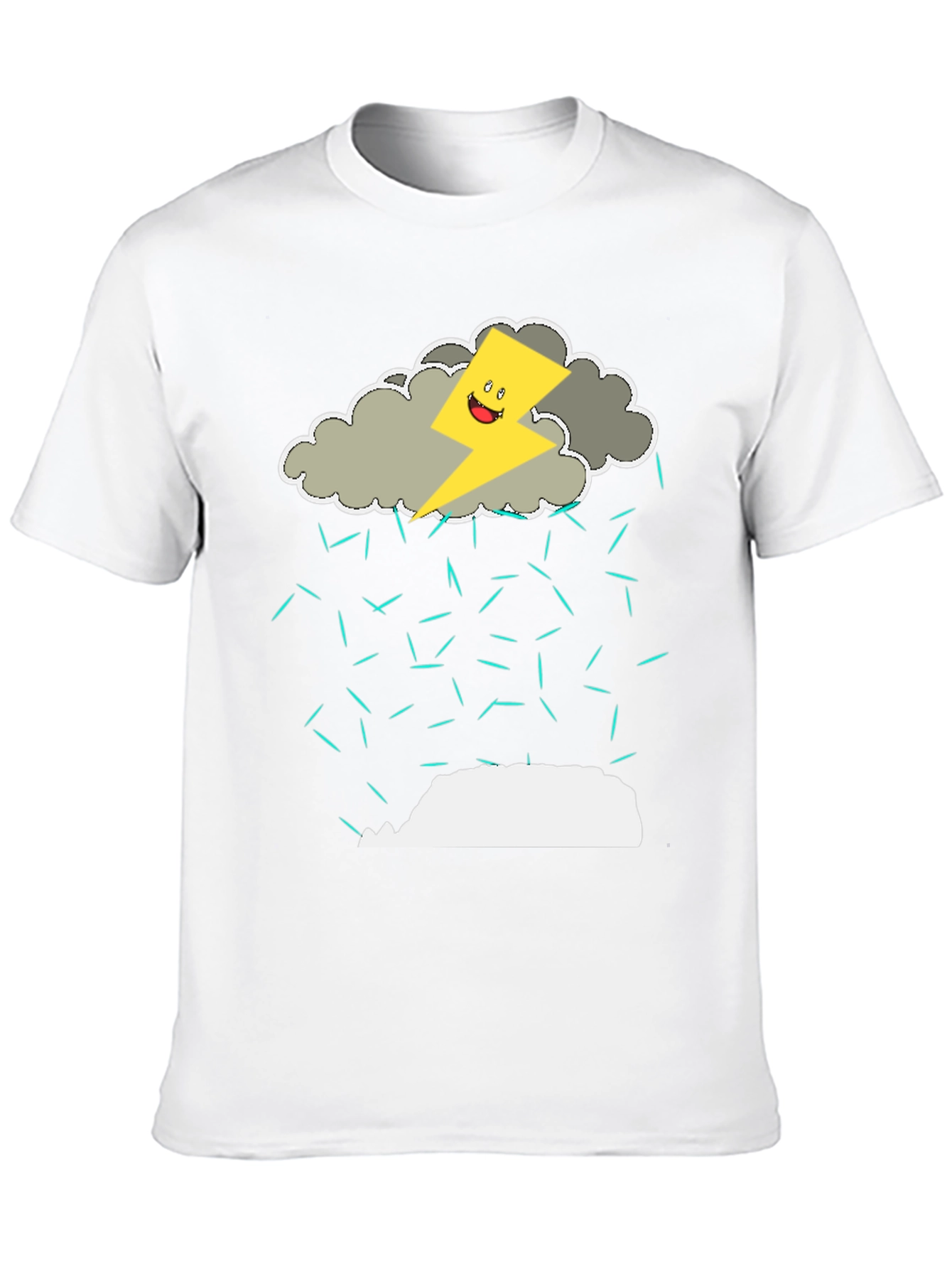 Funny Thunderstorm Graphic T-Shirt