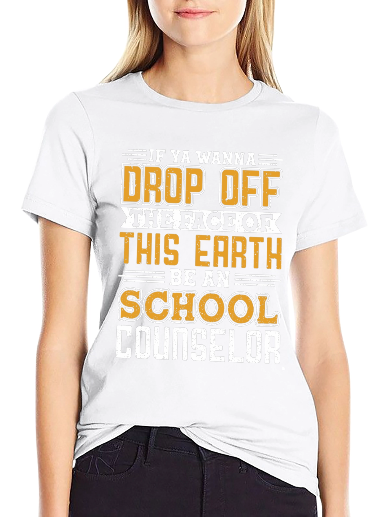 School Counselor Graphic Tee - Funny Quote