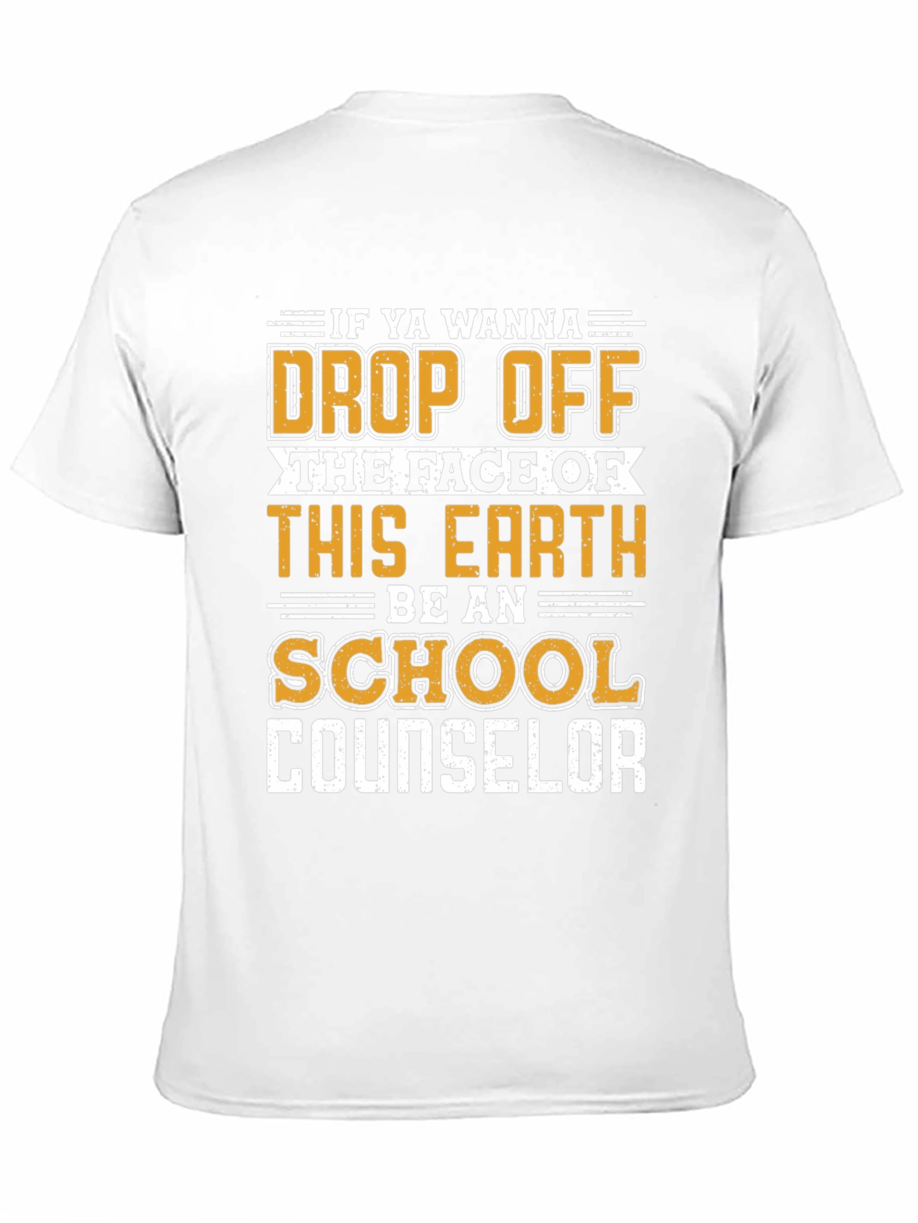 School Counselor Graphic Tee - Funny Quote