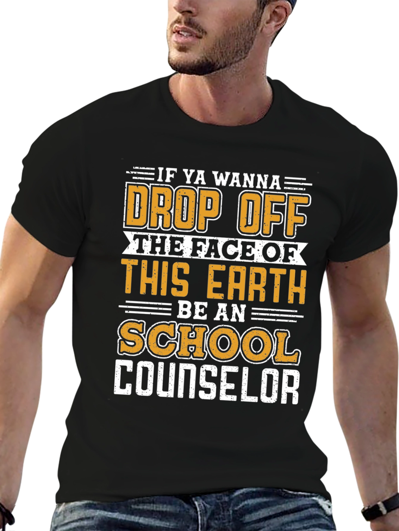 School Counselor Graphic Tee - Funny Quote