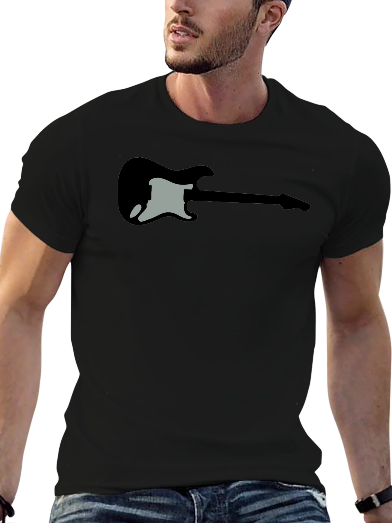 Electric Guitar Graphic T-Shirt