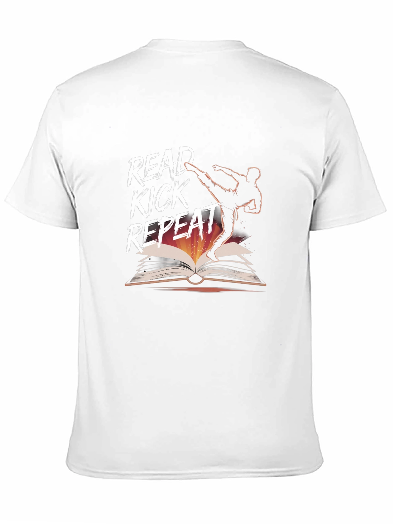 Read Kick Repeat Martial Arts T-Shirt