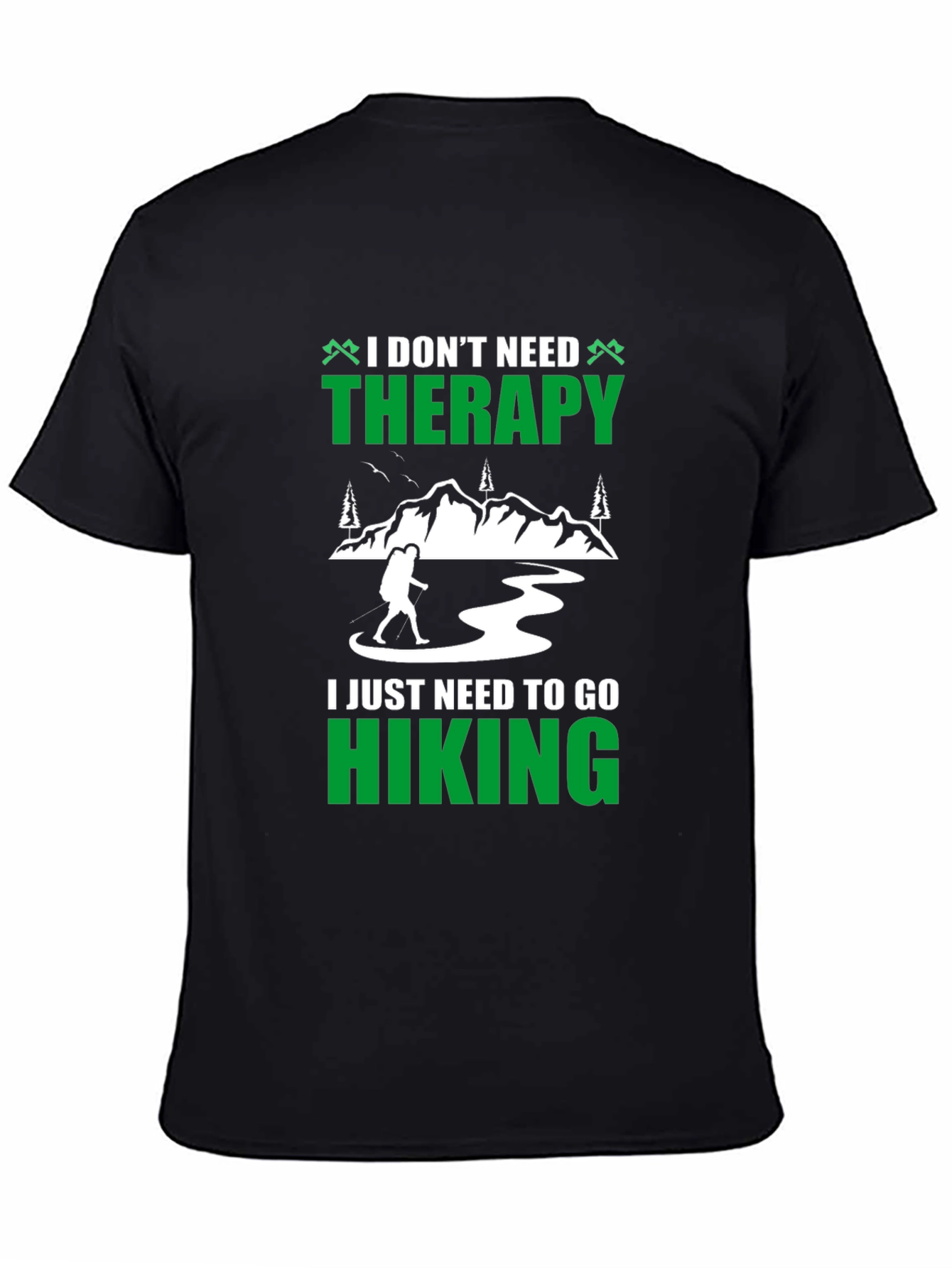 Hiking Therapy T-Shirt - Nature Lover Tee