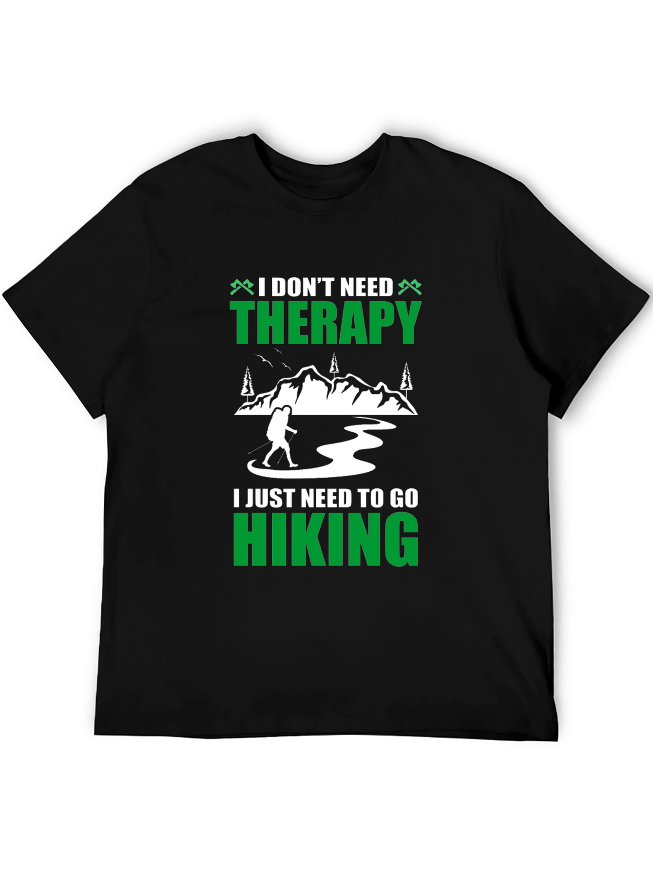 Hiking Therapy T-Shirt - Nature Lover Tee