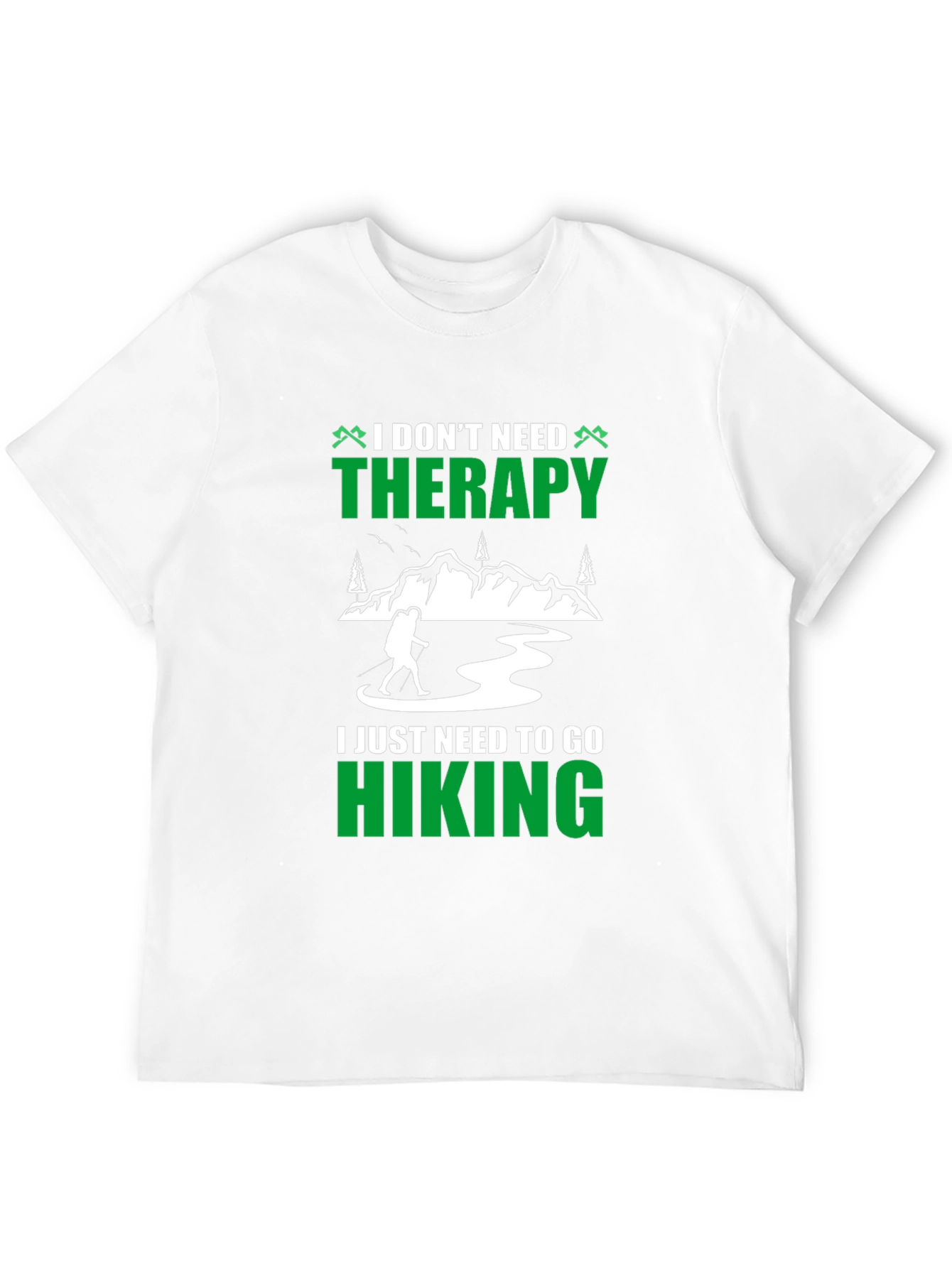 Hiking Therapy T-Shirt - Nature Lover Tee