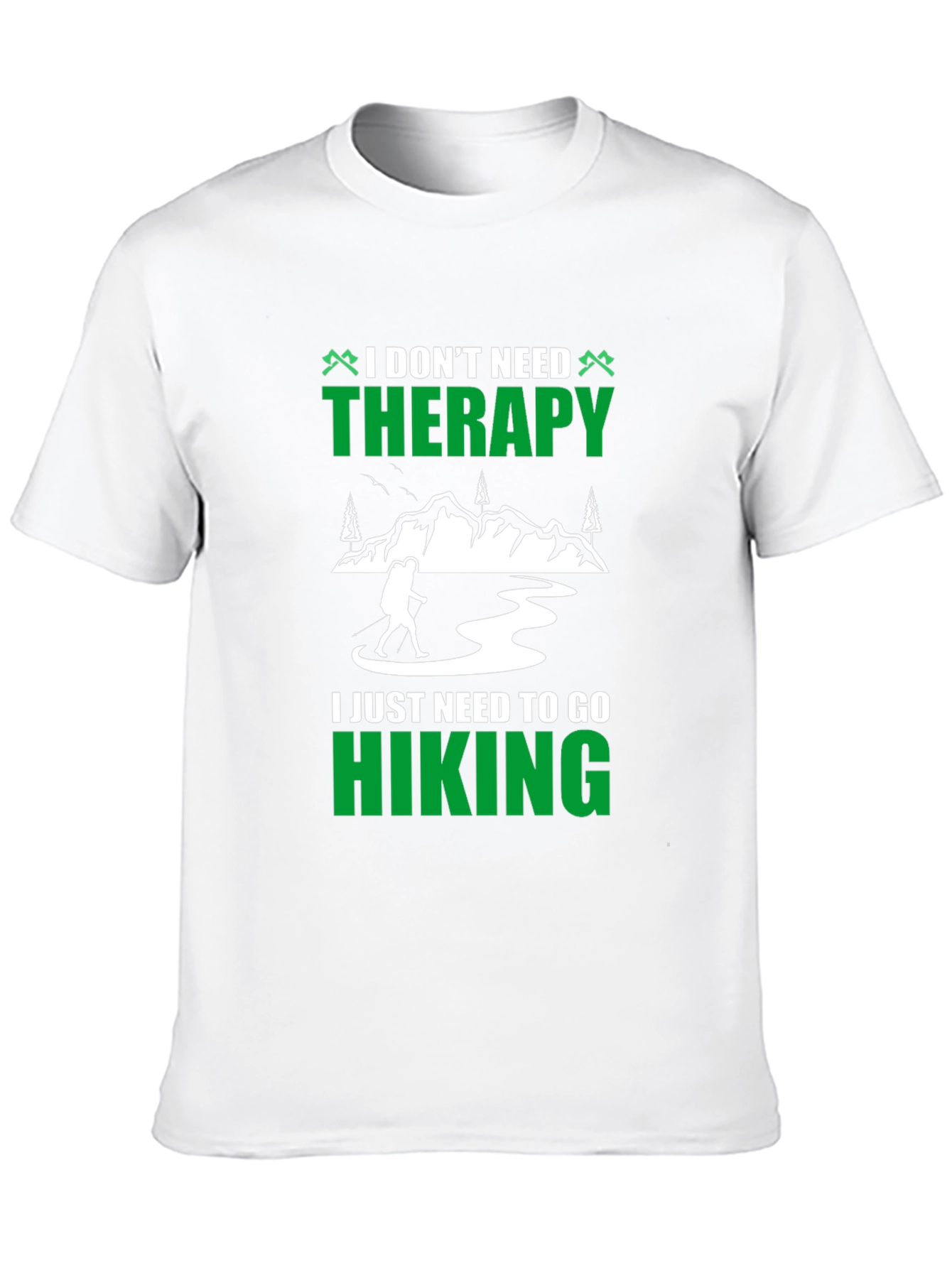 Hiking Therapy T-Shirt - Nature Lover Tee